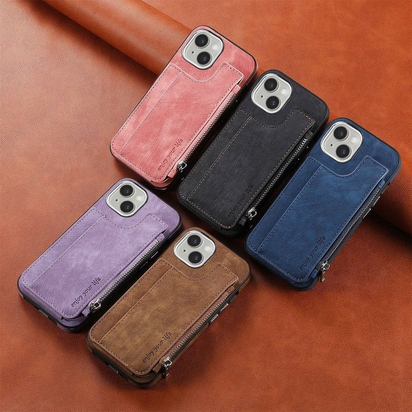 Versatile Magsafe Zipper Case for iPhone