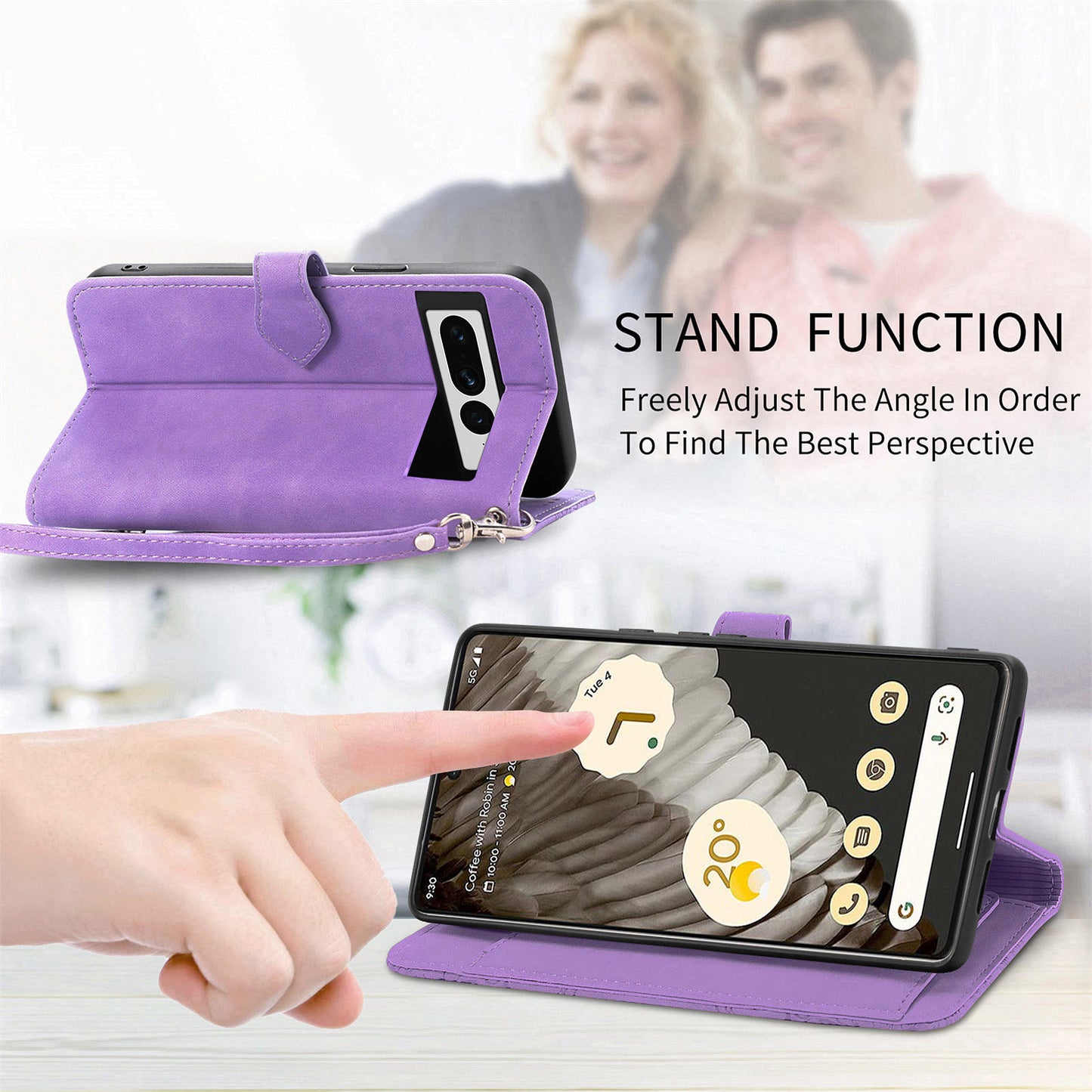 Versatile Elegance Wallet Flip Case for Google Pixel