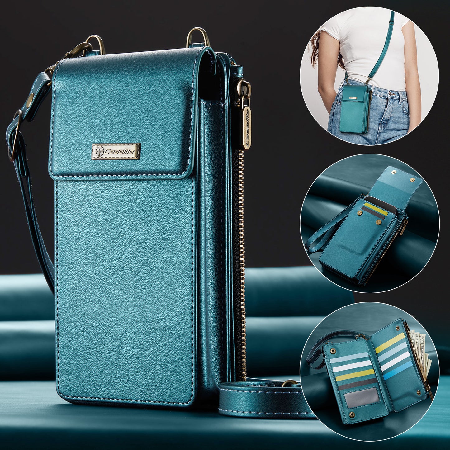 Luxury RFID Crossbody Phone Bag