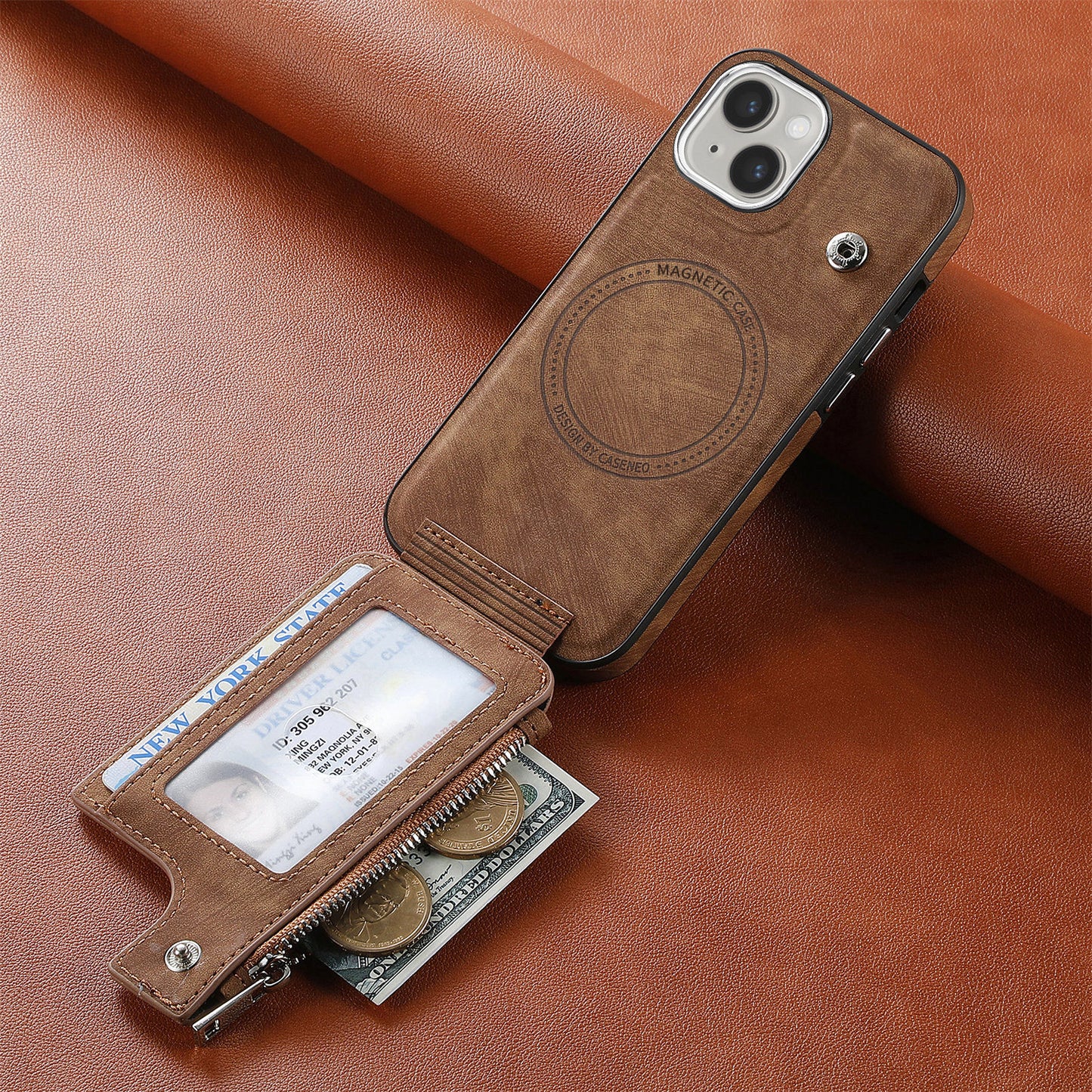 Versatile Magsafe Zipper Case for iPhone