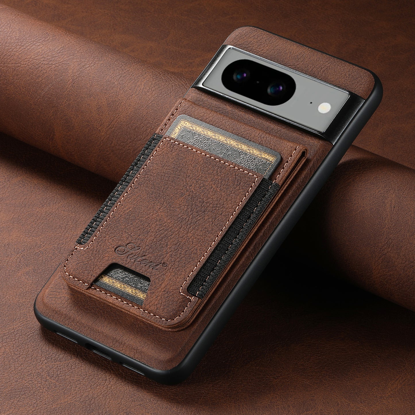 2-in-1 Retro Magsafe Flip Wallet Phone Case for Google Pixel