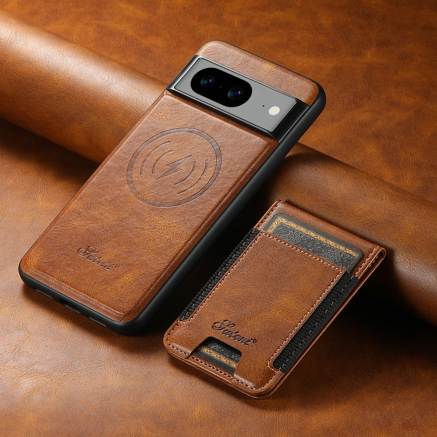 2-in-1 Magnetic Flip Wallet Phone Case for Google Pixel