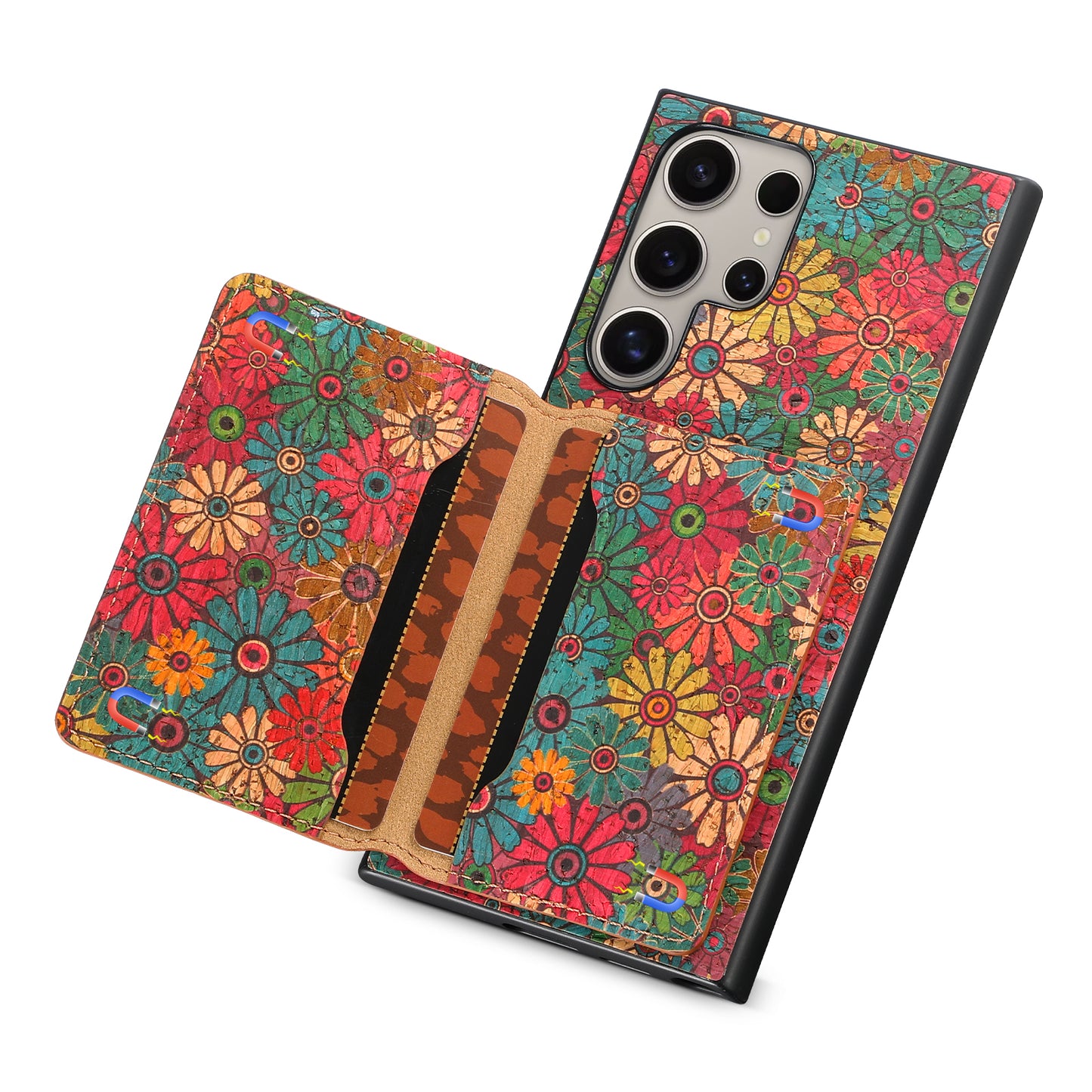 Fashion Card Slot Phone Case for Samsung Galaxy