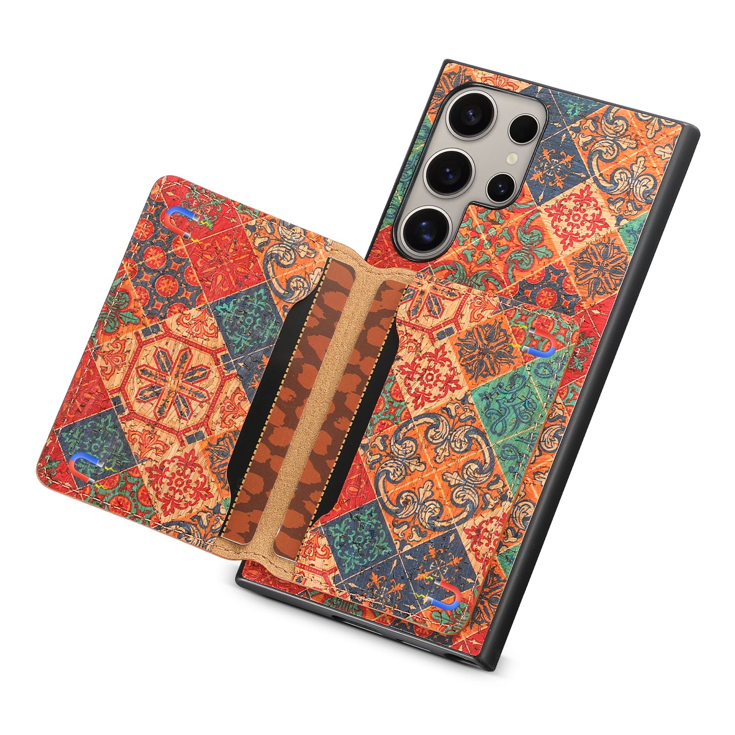 Fashion Card Slot Phone Case for Samsung Galaxy