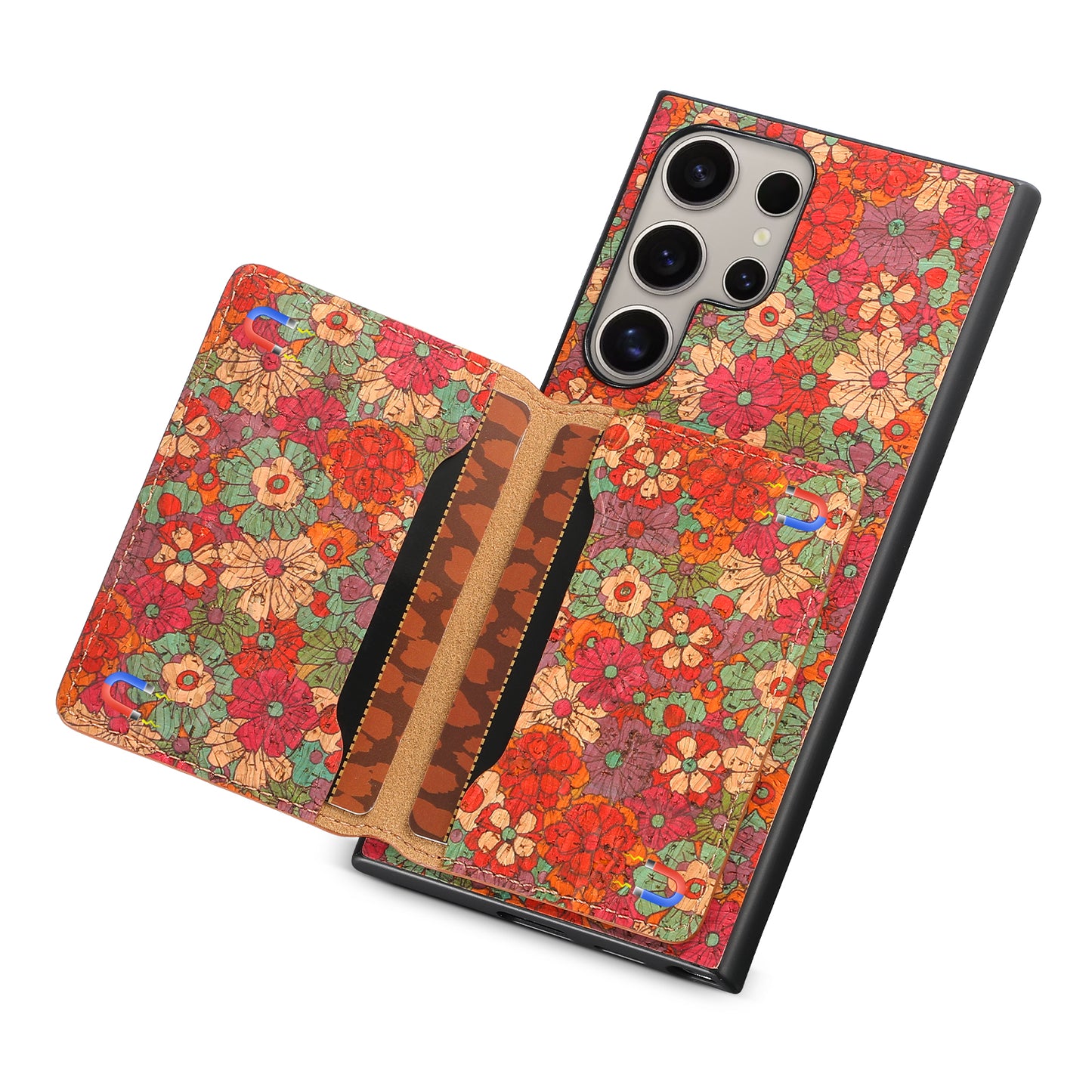 Fashion Card Slot Phone Case for Samsung Galaxy
