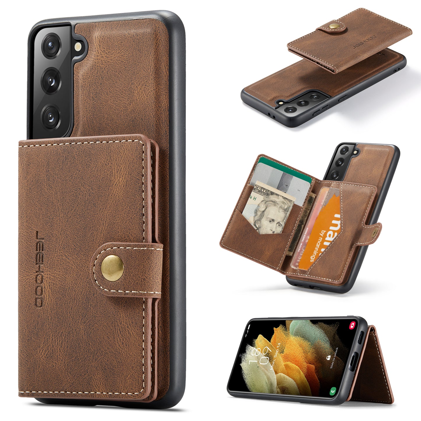 2-in-1-Magnethülle für Samsung Galaxy