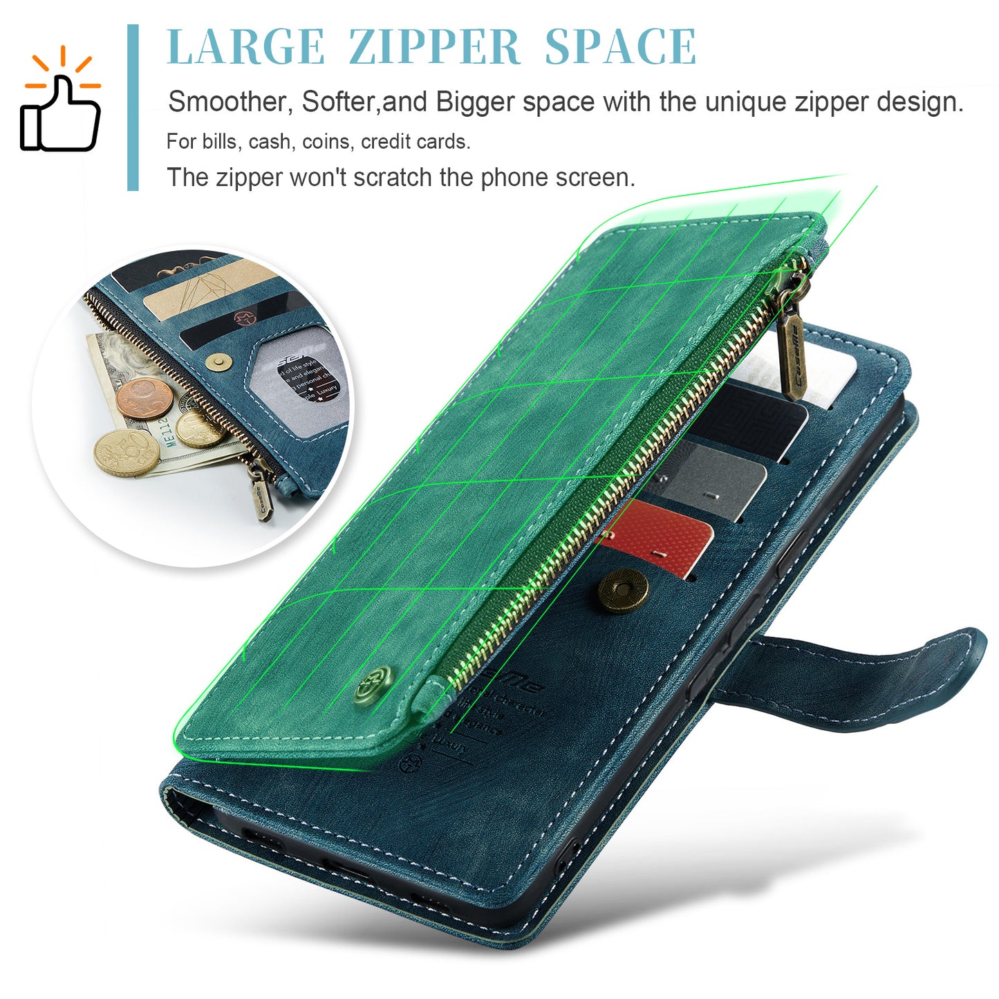 3-in-1 Functionality Durable Wallet Case for Google Pixel