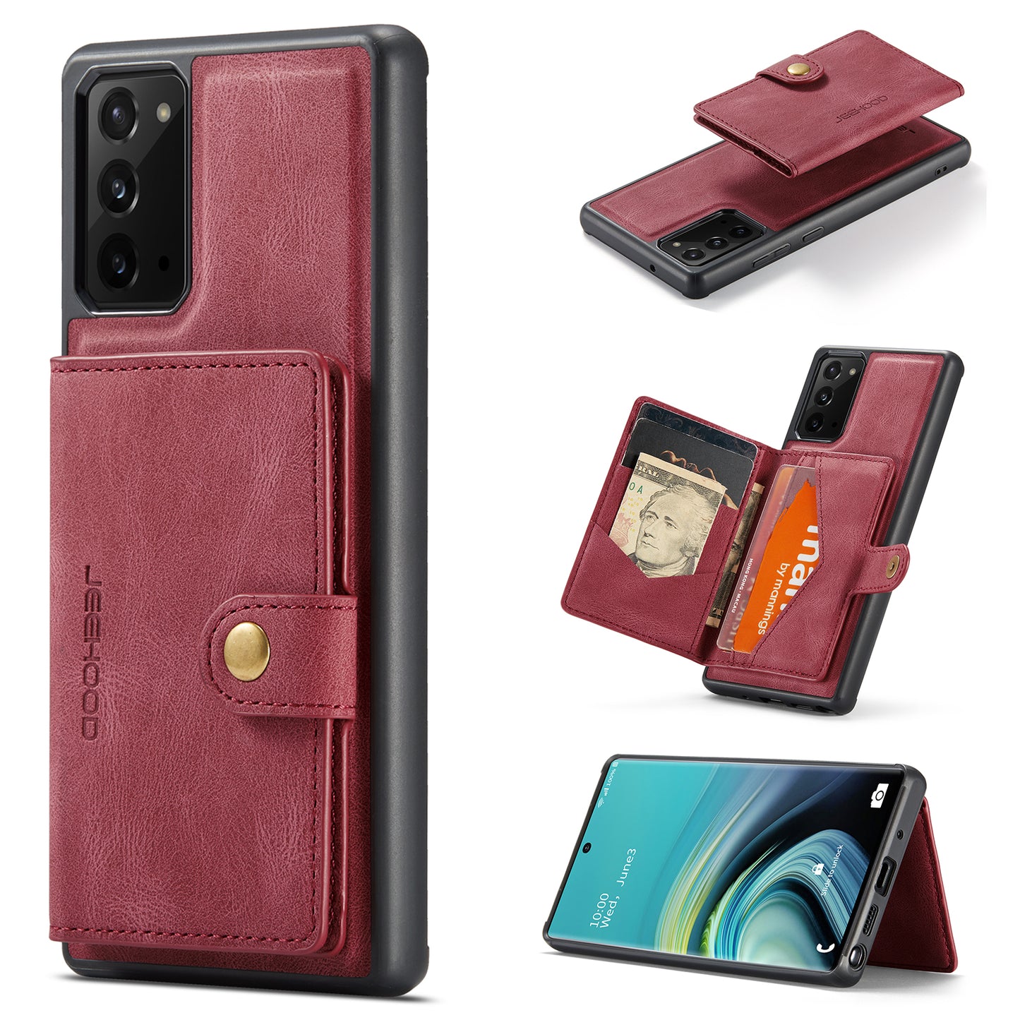 2-in-1-Magnethülle für Samsung Galaxy
