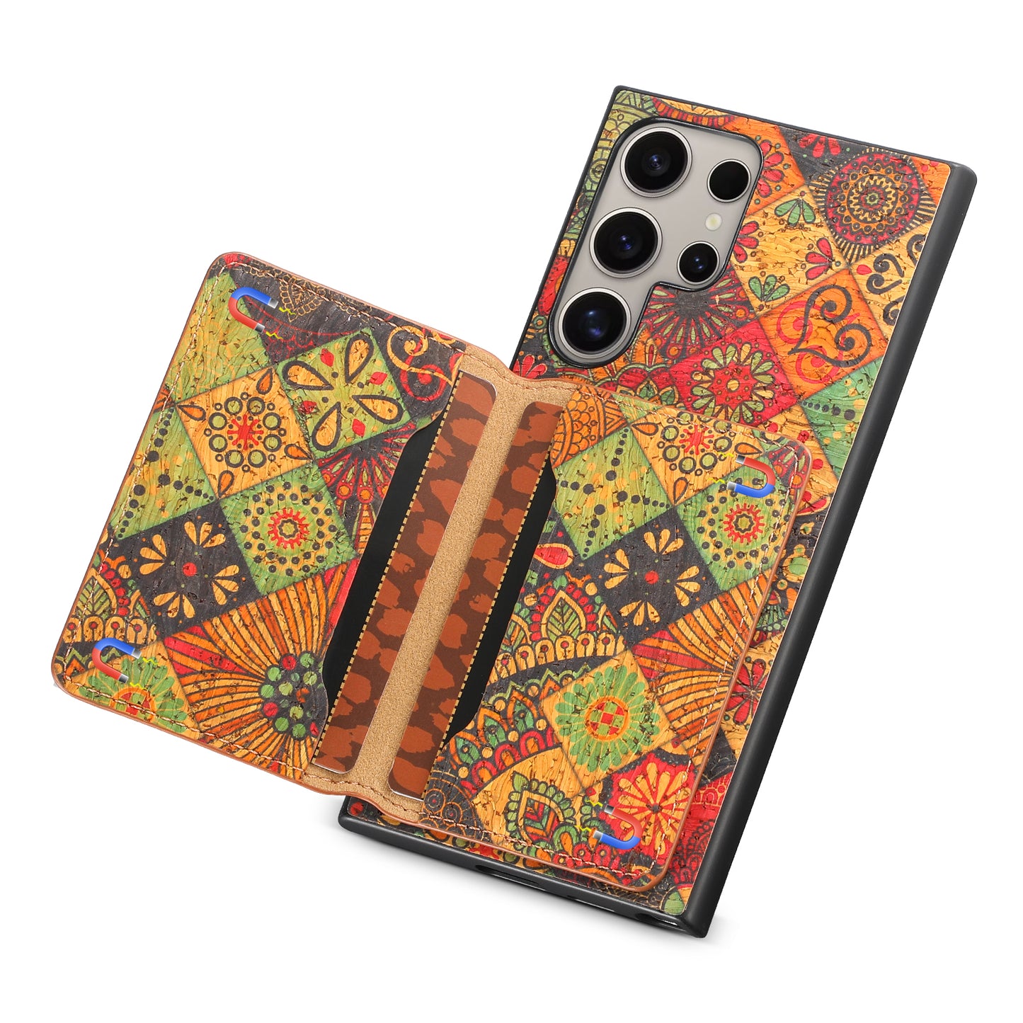 Fashion Card Slot Phone Case for Samsung Galaxy