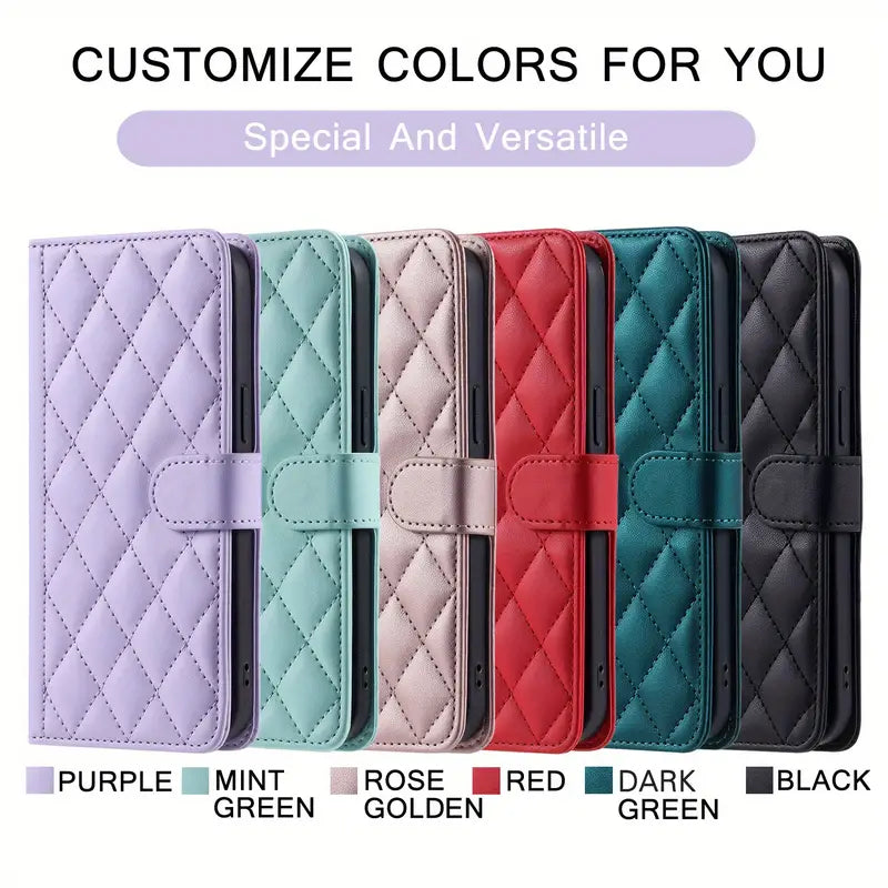 Wallet Card Slot Magnetic Stand Leather Flip Case for Google Pixel