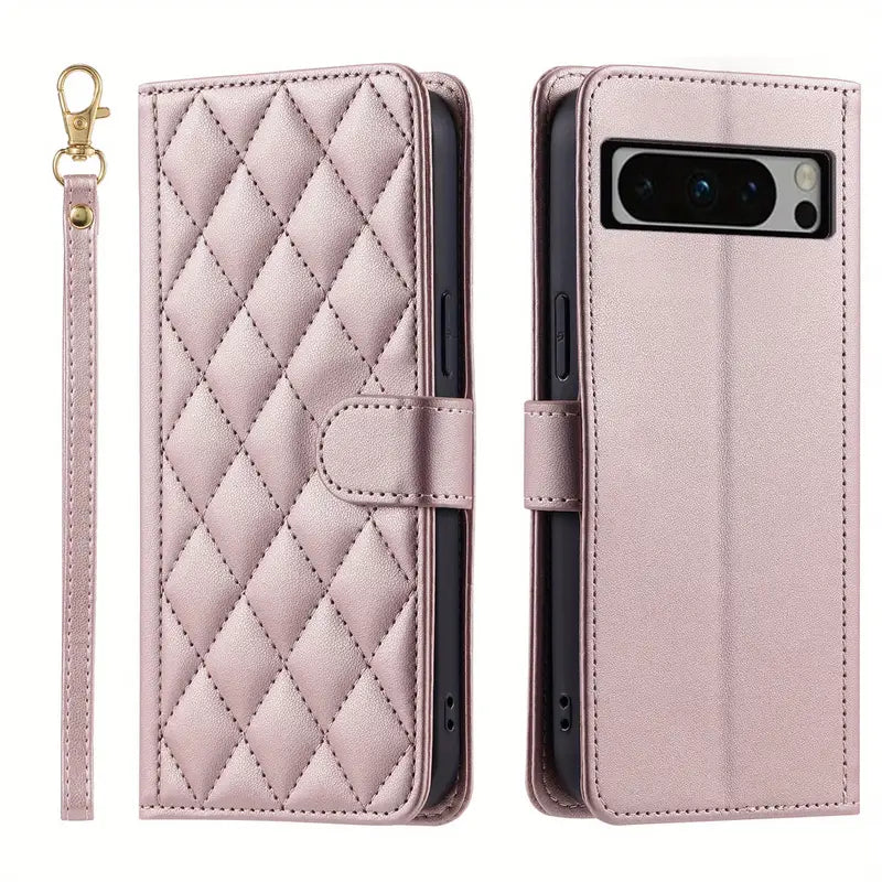 Wallet Card Slot Magnetic Stand Leather Flip Case for Google Pixel