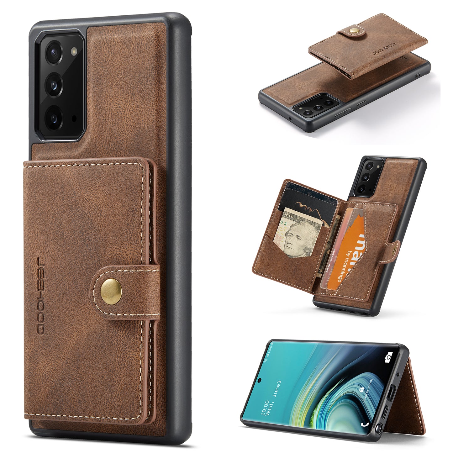 2-in-1-Magnethülle für Samsung Galaxy