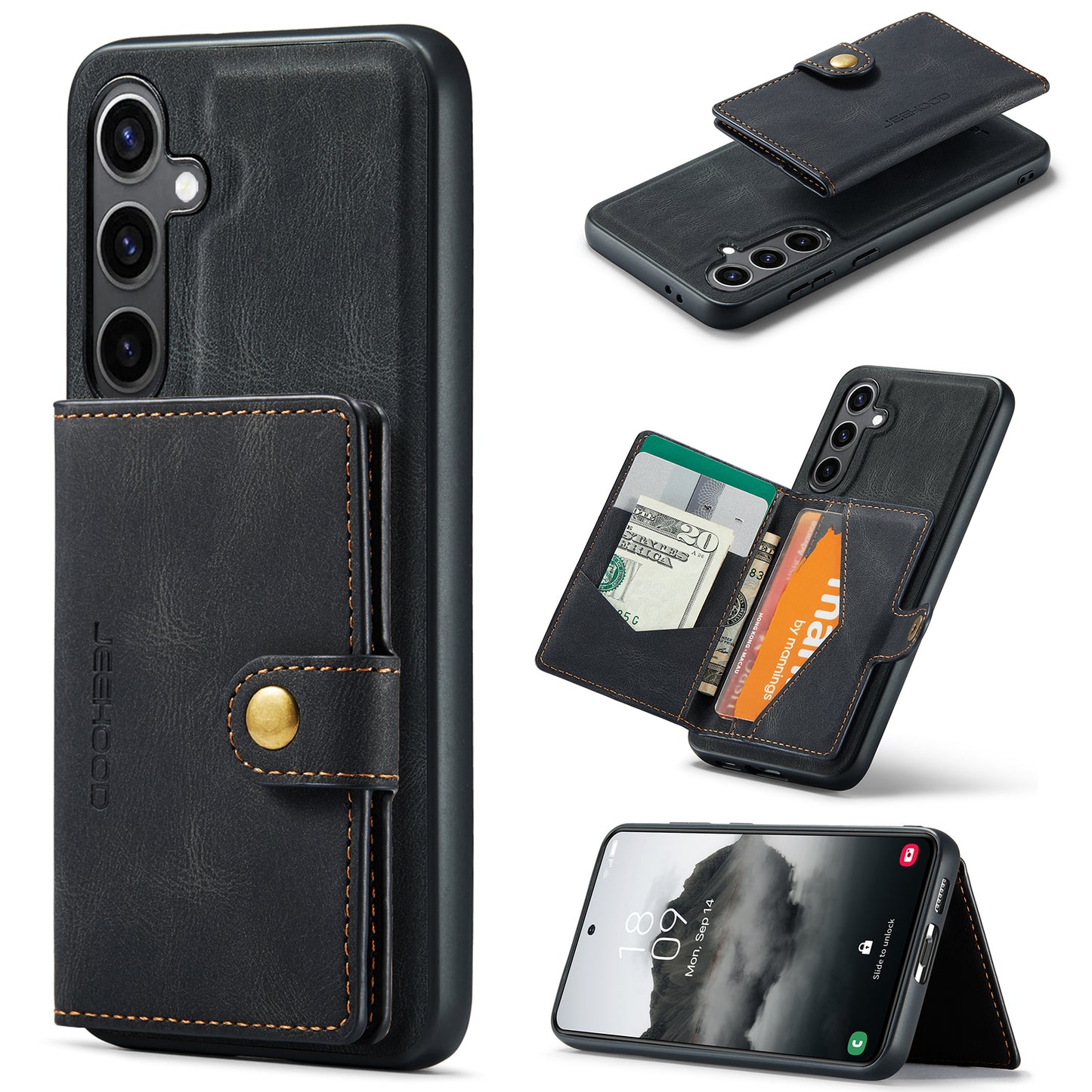 2-in-1-Magnethülle für Samsung Galaxy