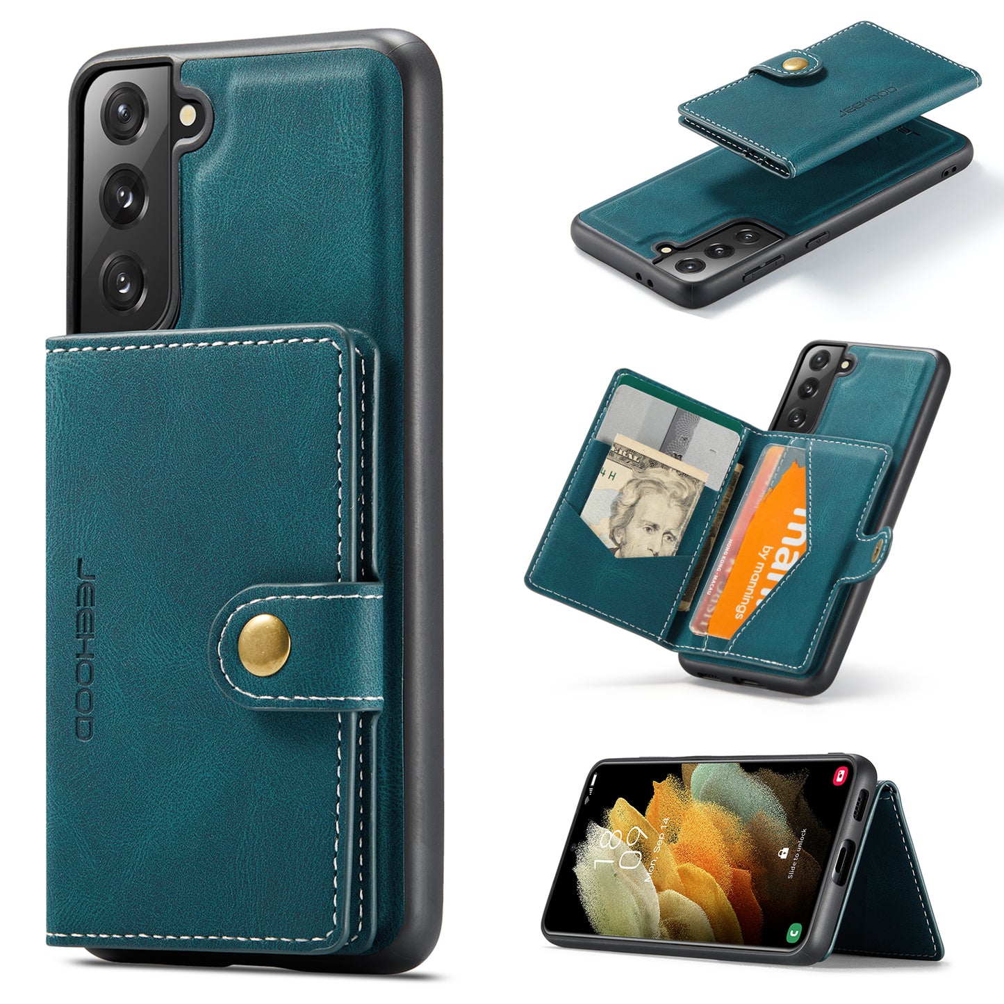 2-in-1-Magnethülle für Samsung Galaxy