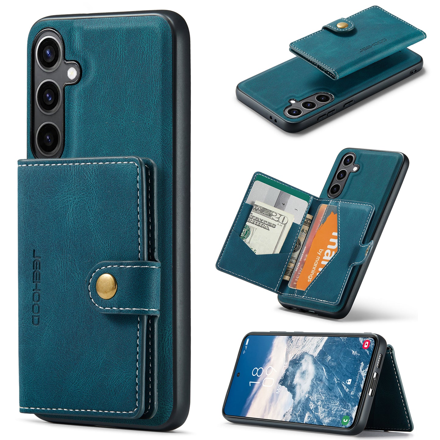 2-in-1-Magnethülle für Samsung Galaxy