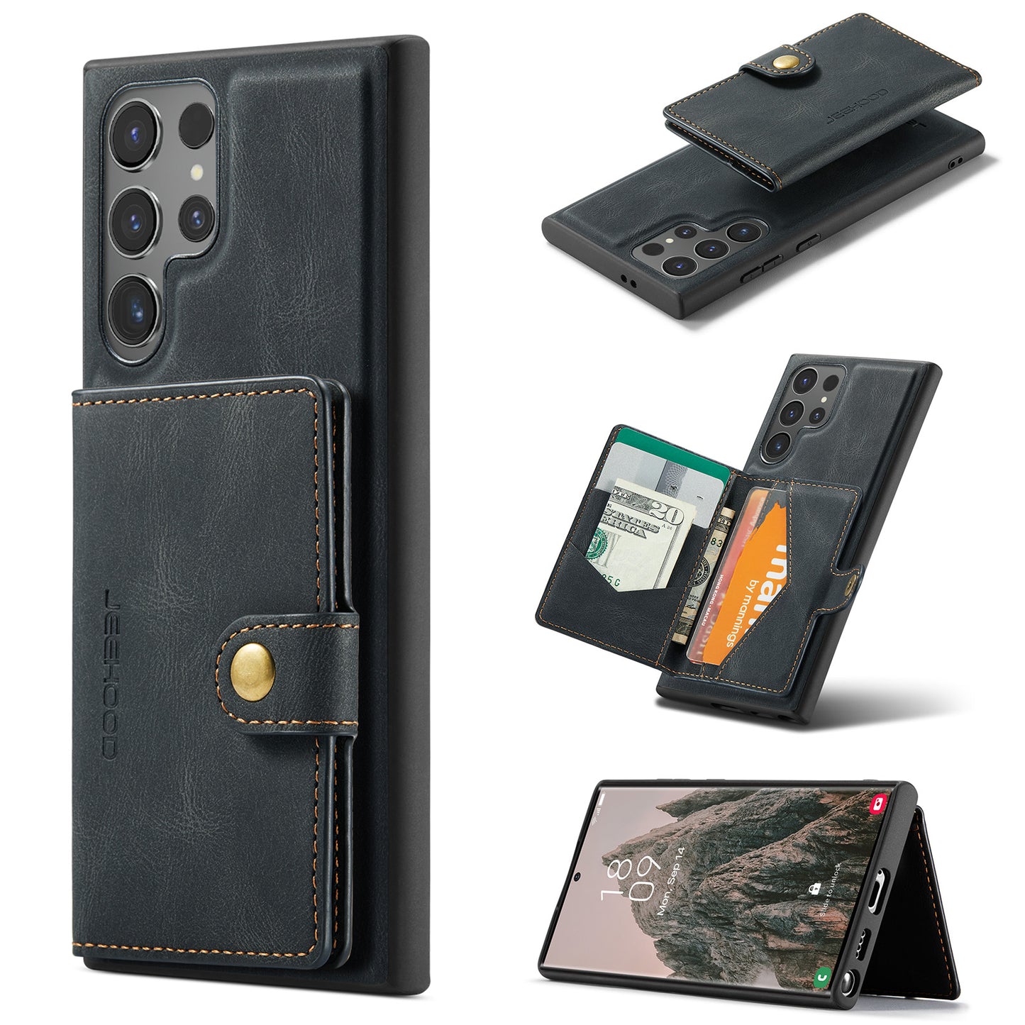 2-in-1-Magnethülle für Samsung Galaxy