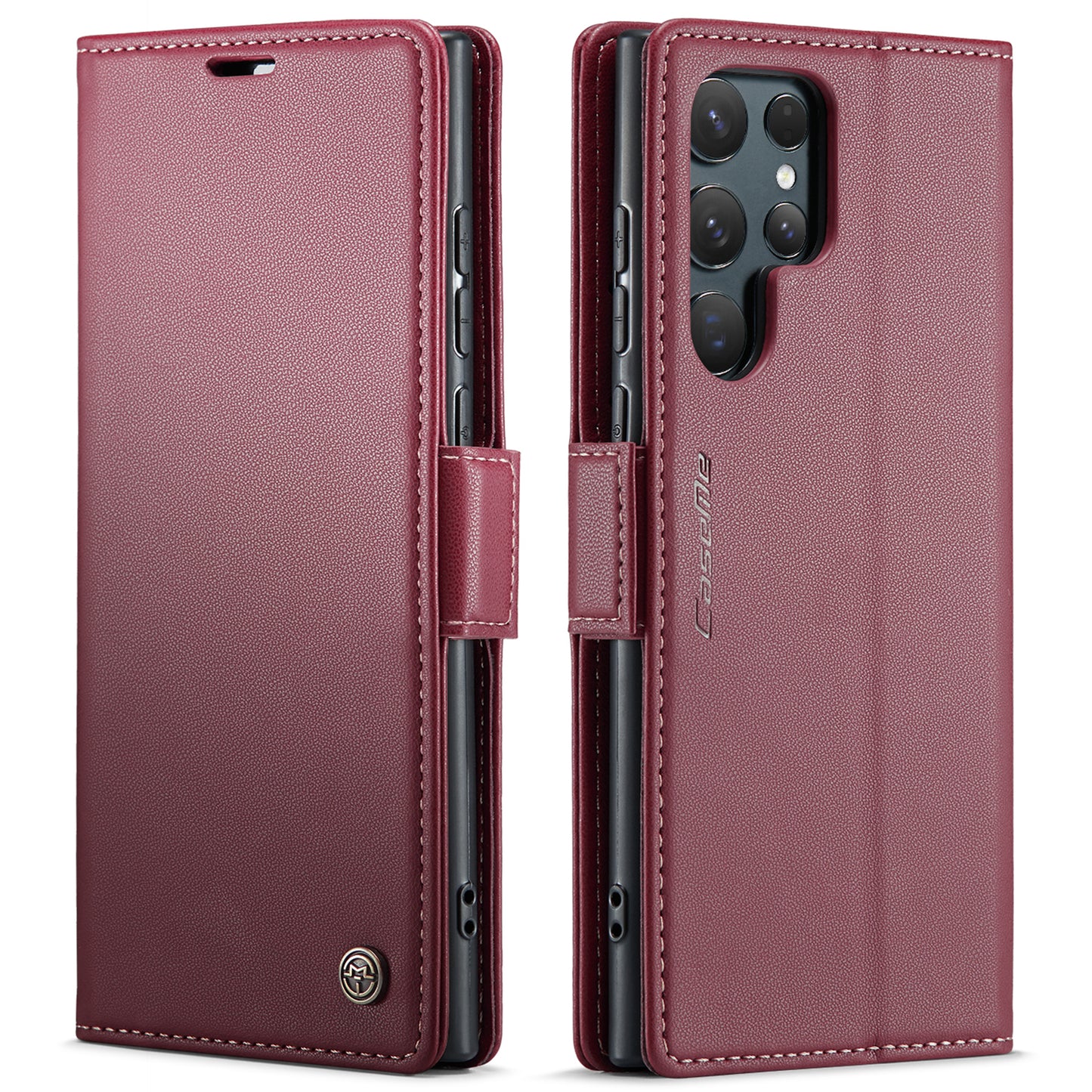RFID Leather Wallet Phone Case for Samsung Galaxy S