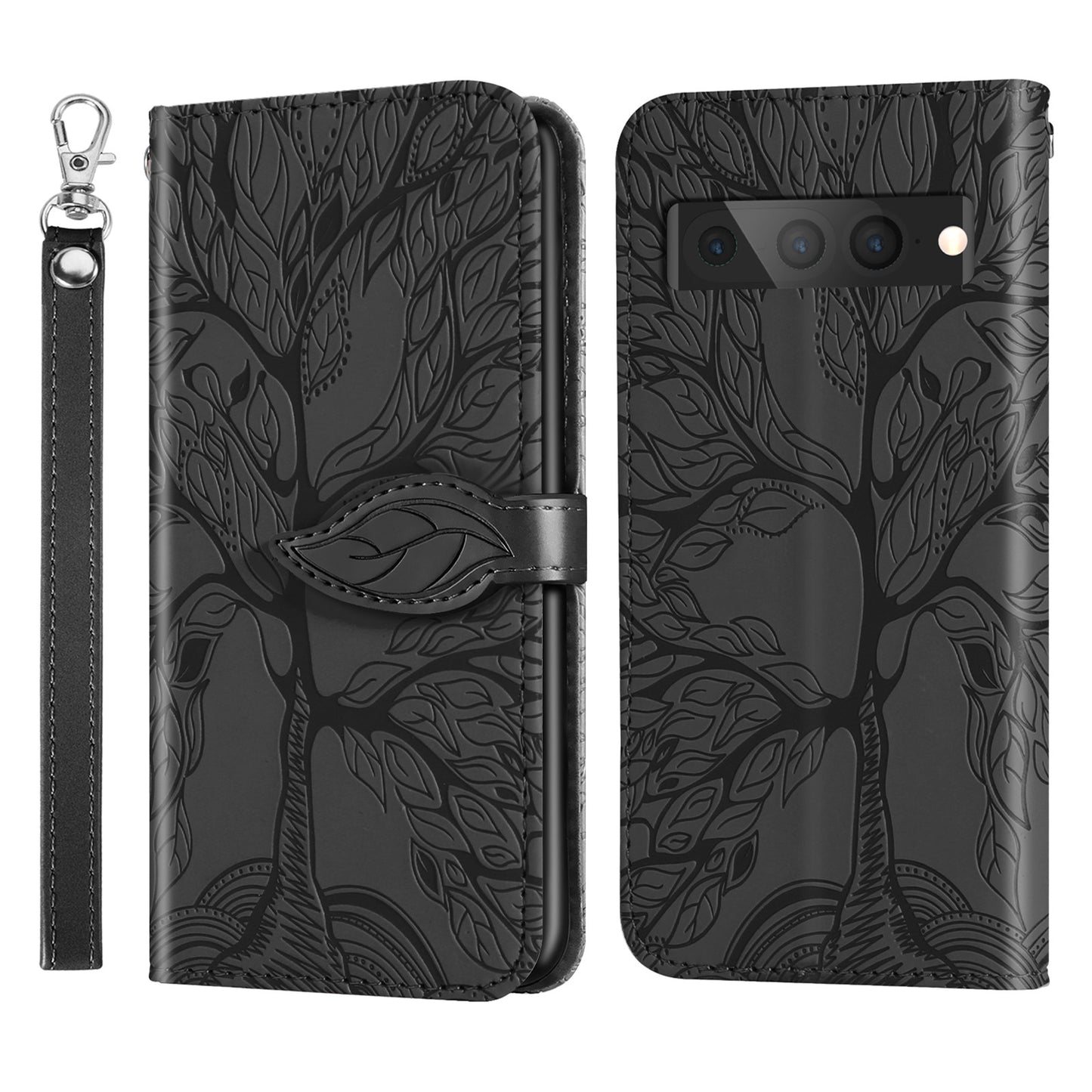 Tree of Life Wallet Flip Case for Google Pixel