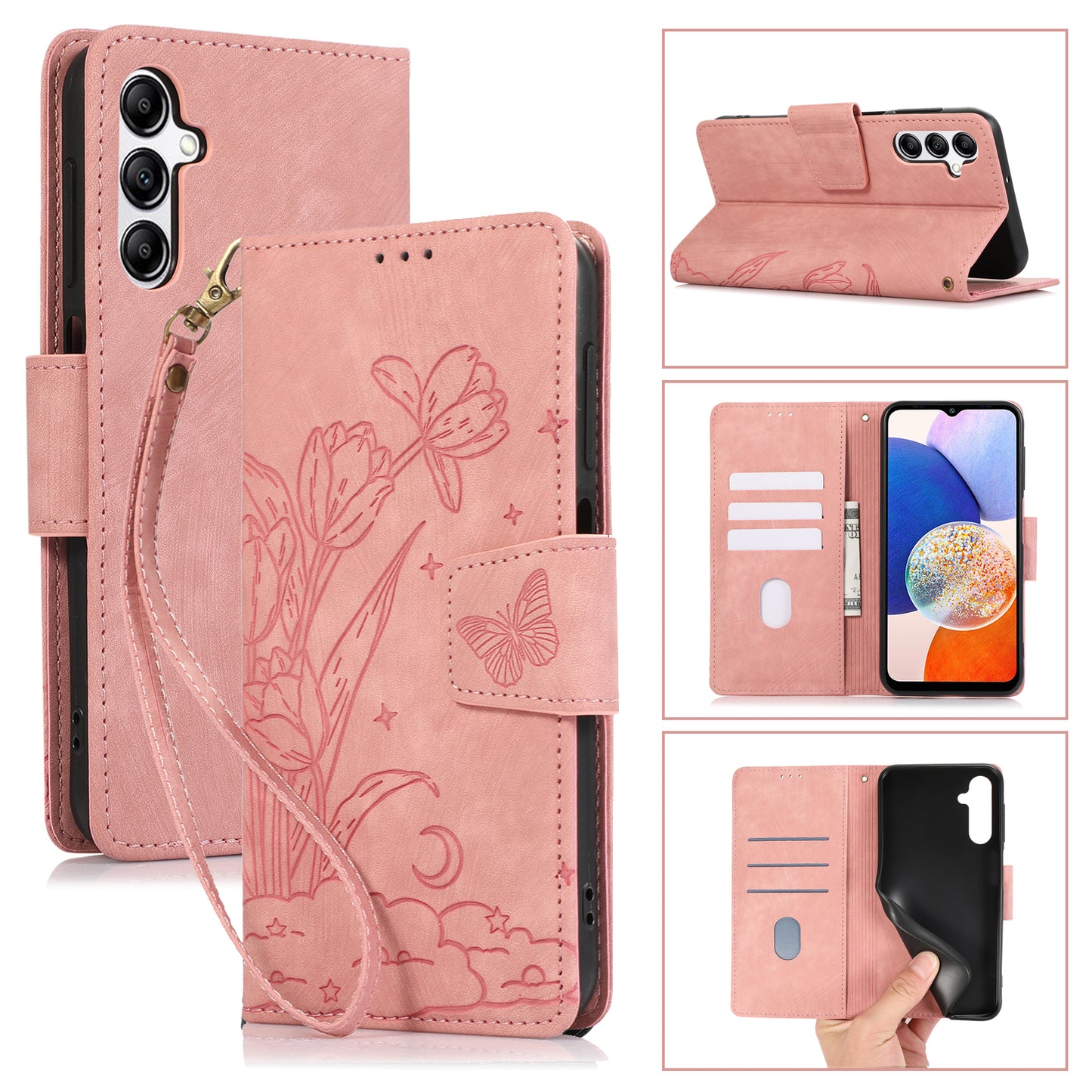 Leather Phone Case for Samsung Galaxy