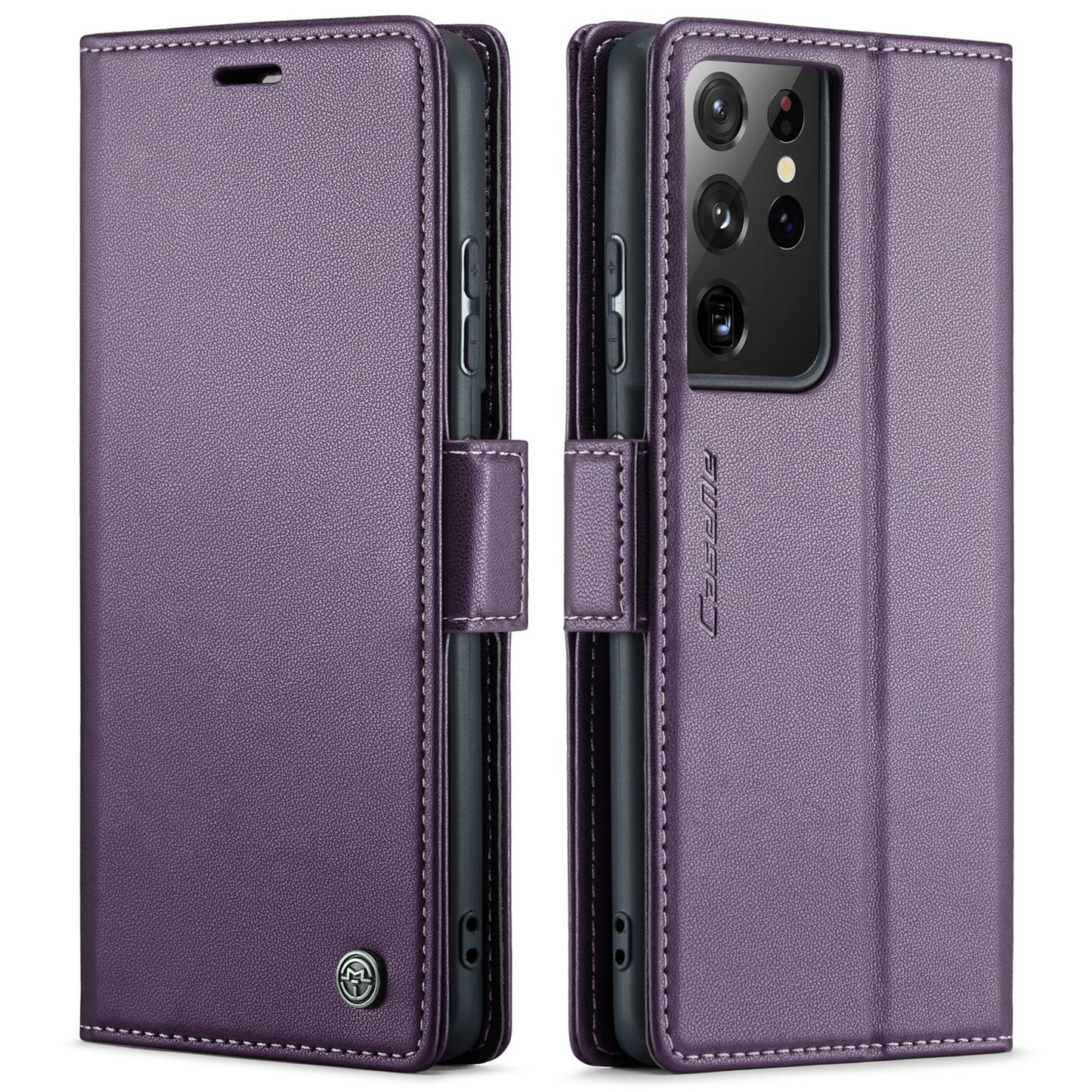 RFID Leather Wallet Phone Case for Samsung Galaxy S