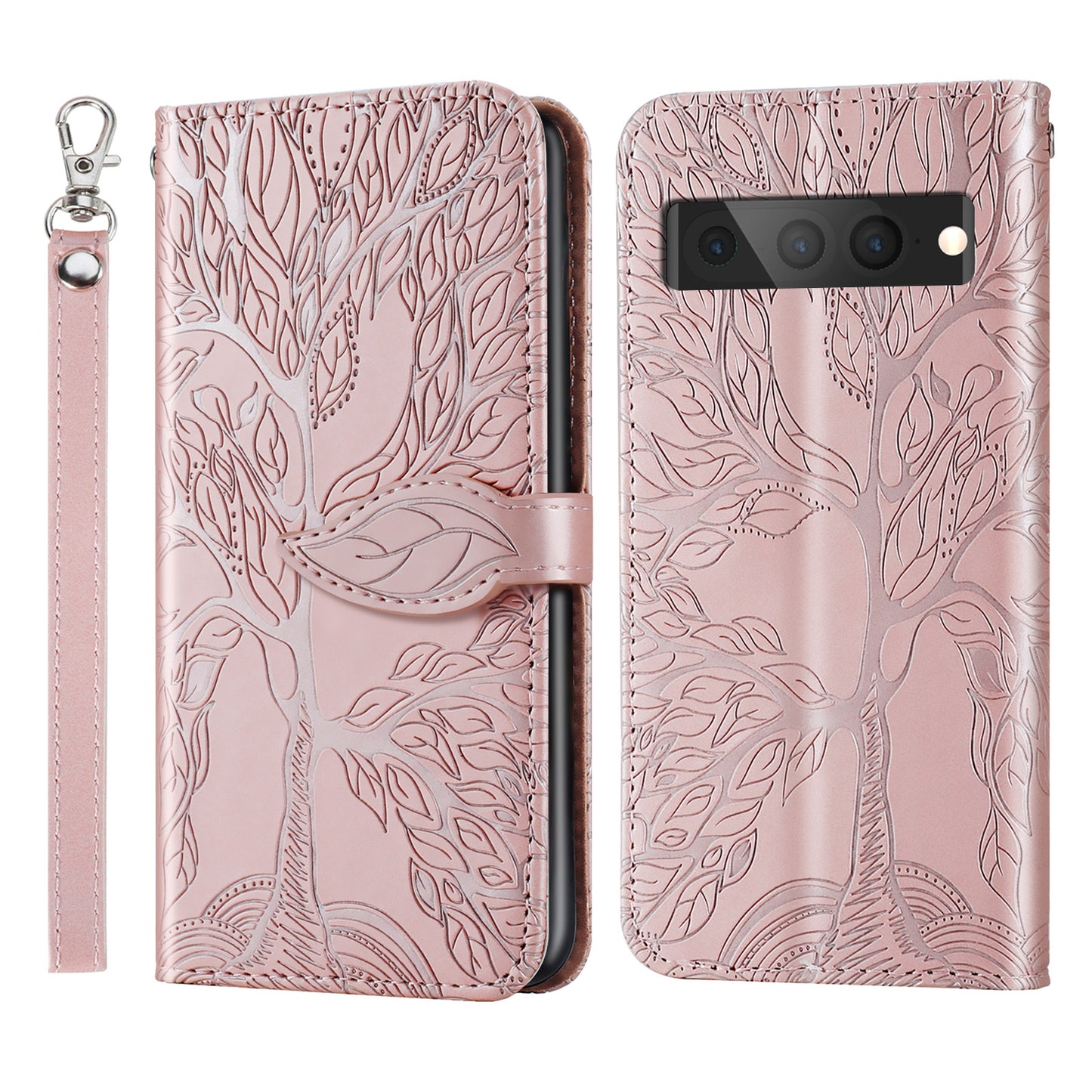 Tree of Life Wallet Flip Case for Google Pixel