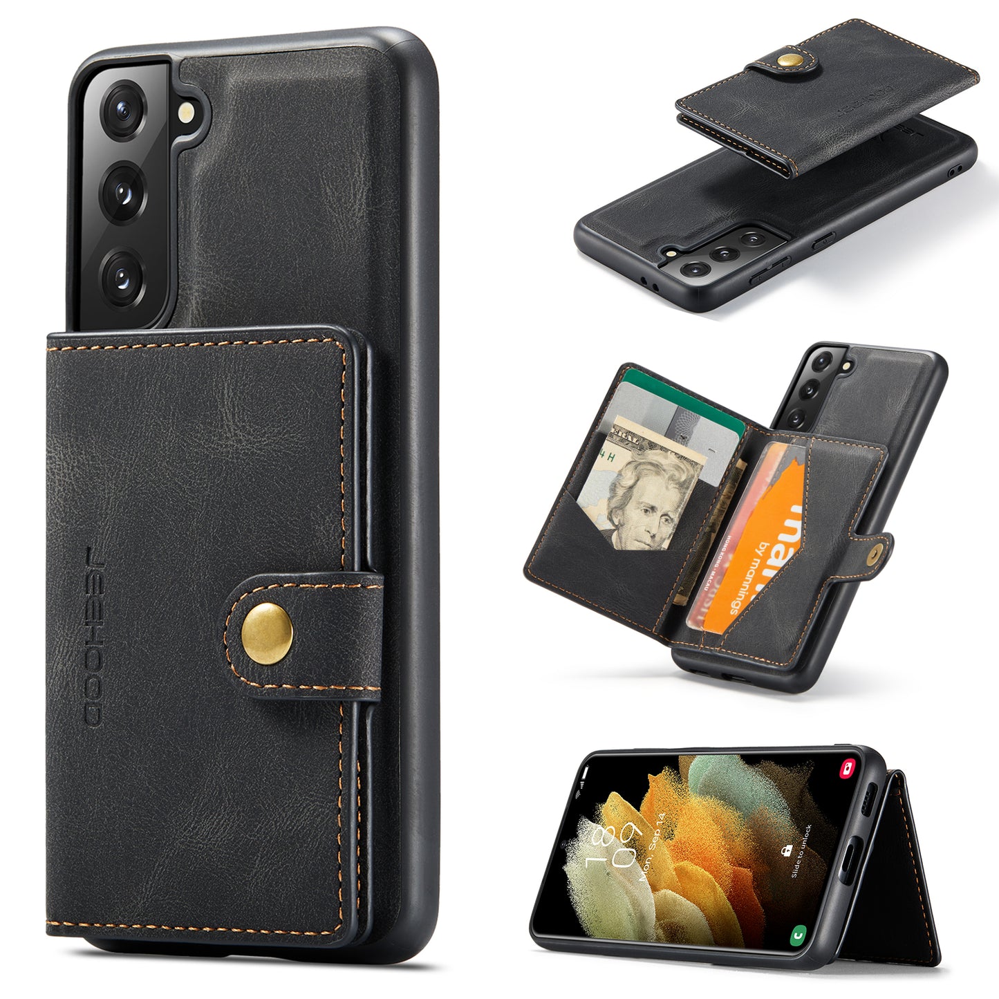 2-in-1-Magnethülle für Samsung Galaxy