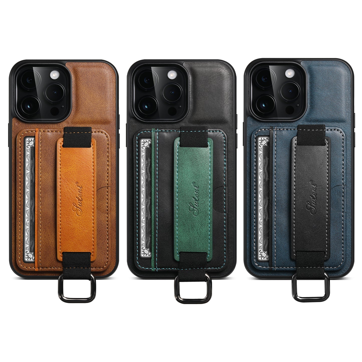 Fashion Wallet Wristlet Case for iPhone