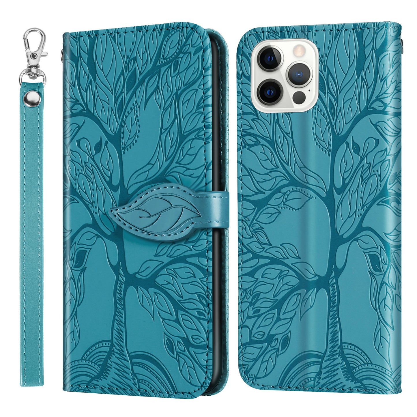 Tree of Life Wallet Flip Case for iPhone
