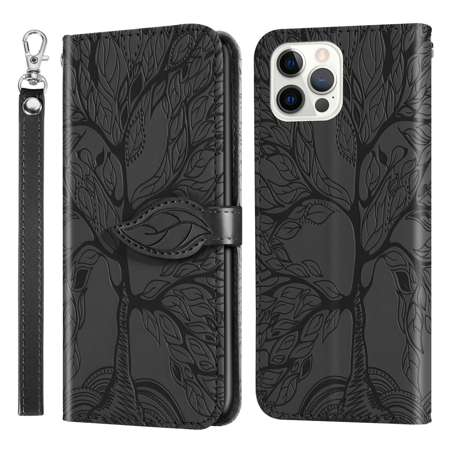 Tree of Life Wallet Flip Case for iPhone