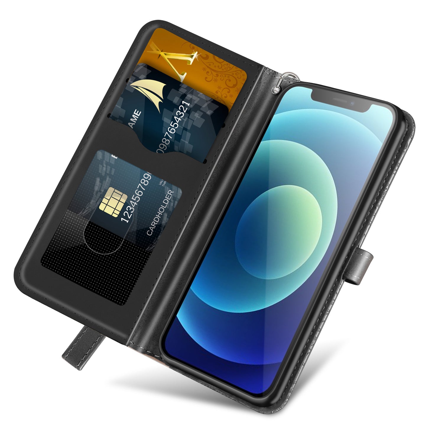 Tree of Life Wallet Flip Case for iPhone