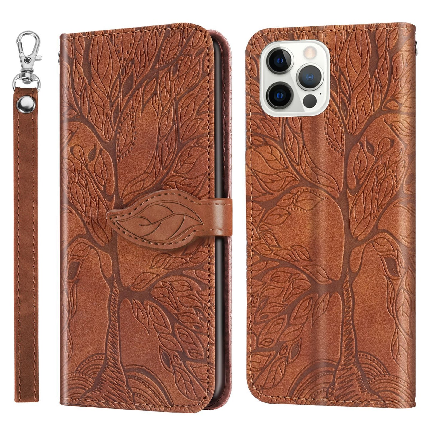Tree of Life Wallet Flip Case for iPhone