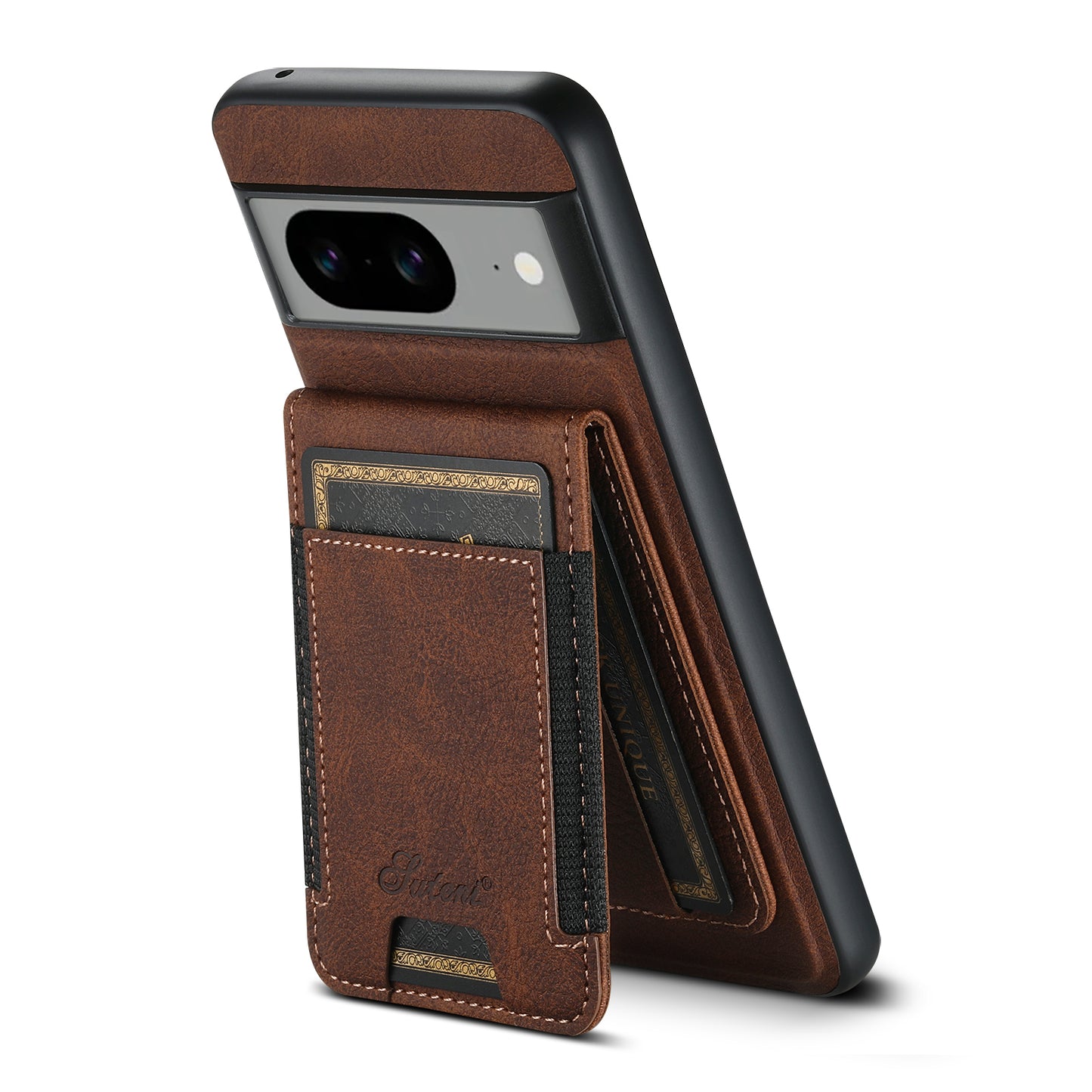 2-in-1 Retro Magsafe Flip Wallet Phone Case for Google Pixel