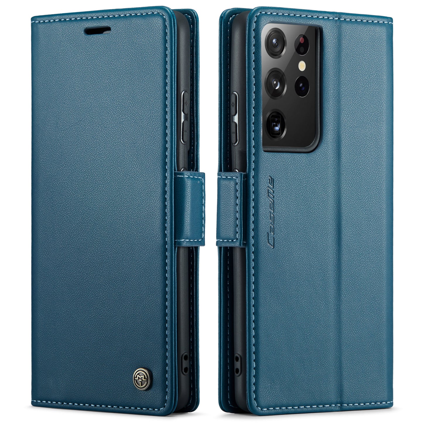 RFID Leather Wallet Phone Case for Samsung Galaxy S
