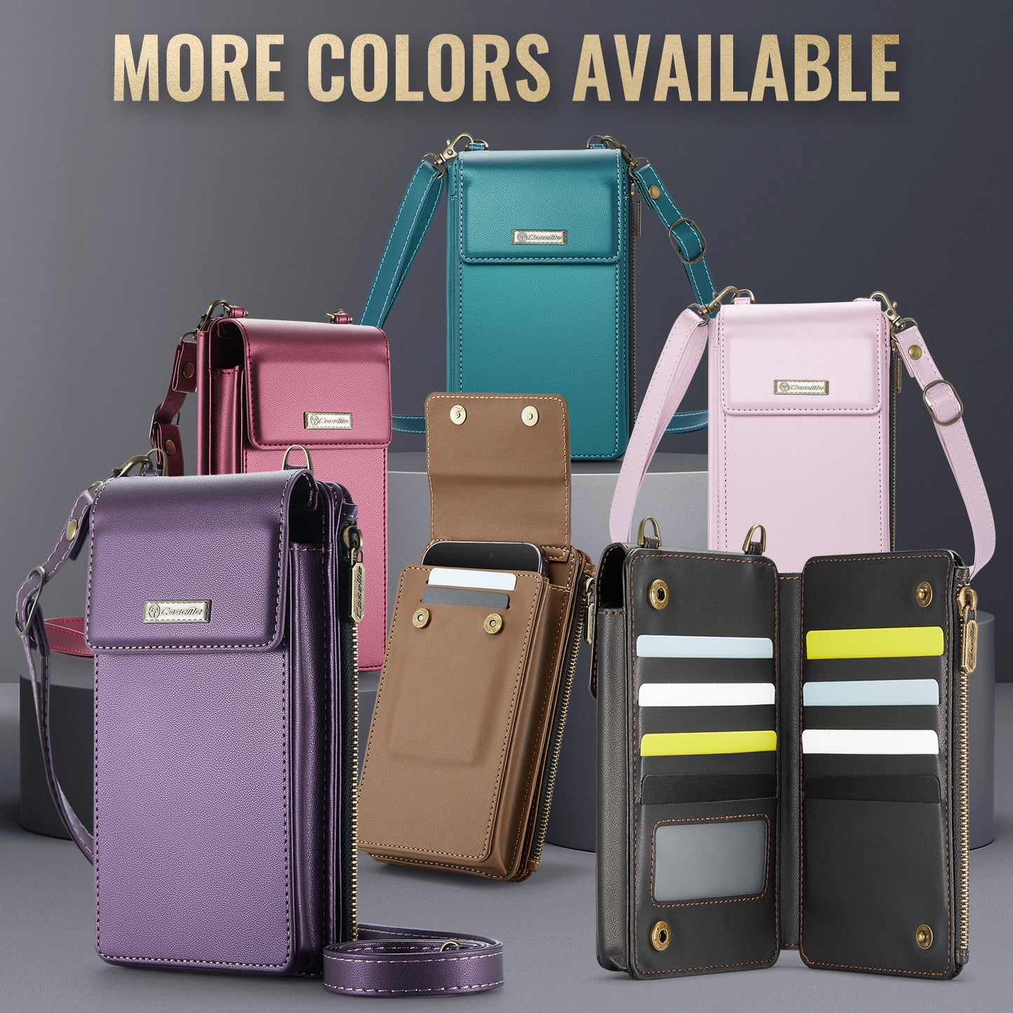 Luxury RFID Crossbody Phone Bag