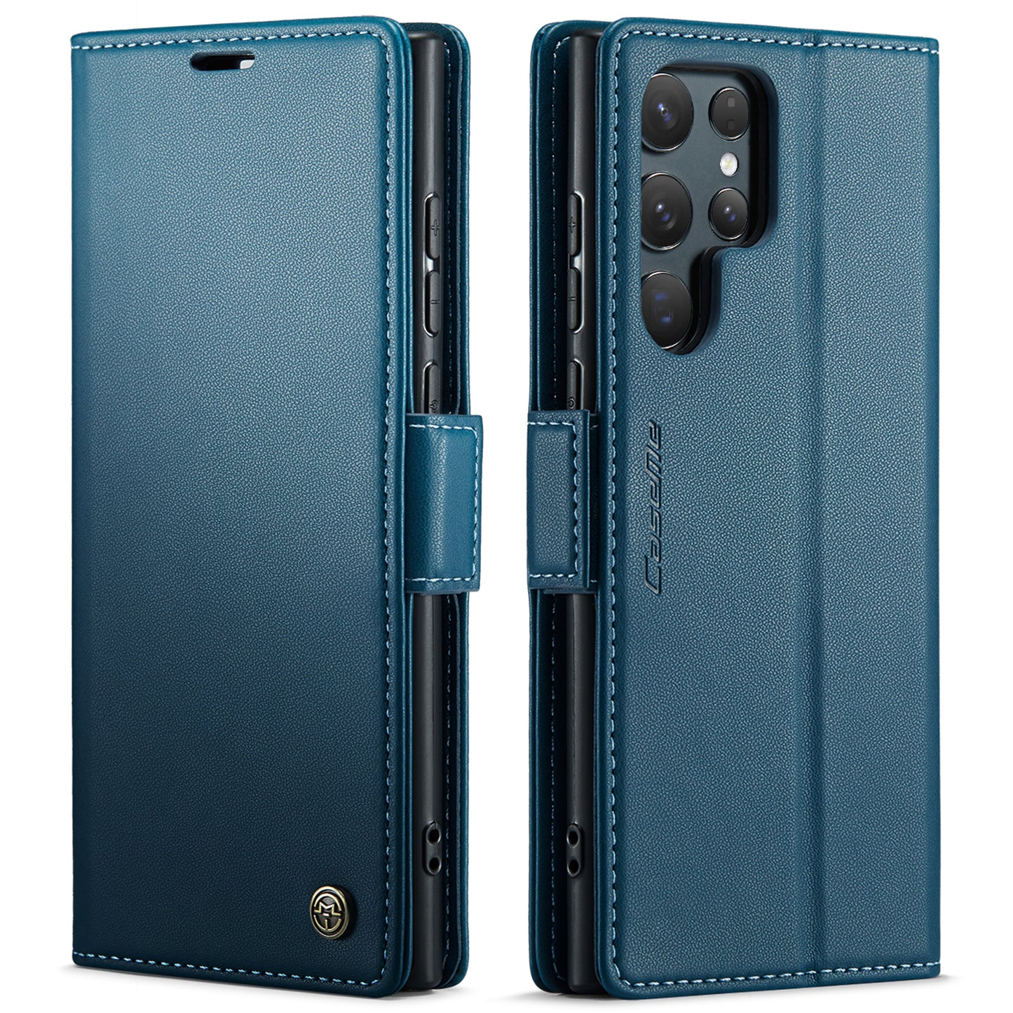 RFID Leather Wallet Phone Case for Samsung Galaxy S
