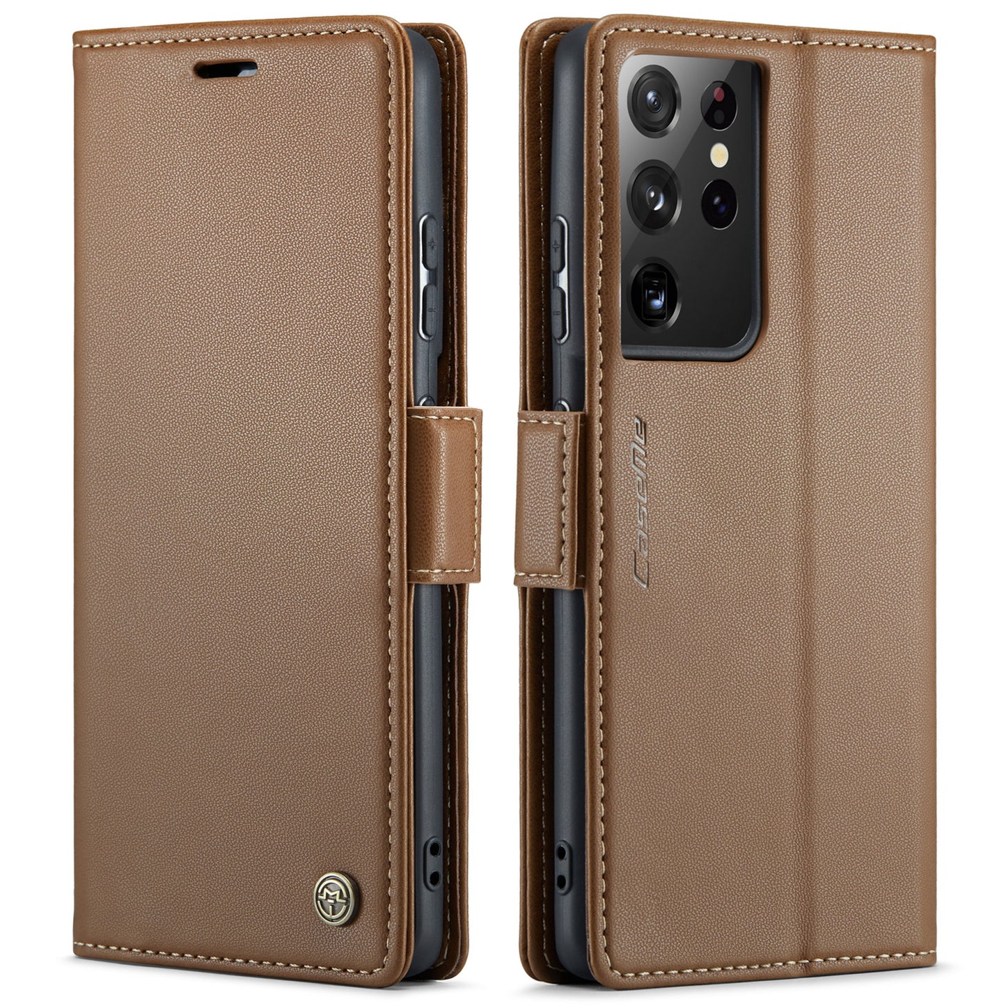 RFID Leather Wallet Phone Case for Samsung Galaxy S