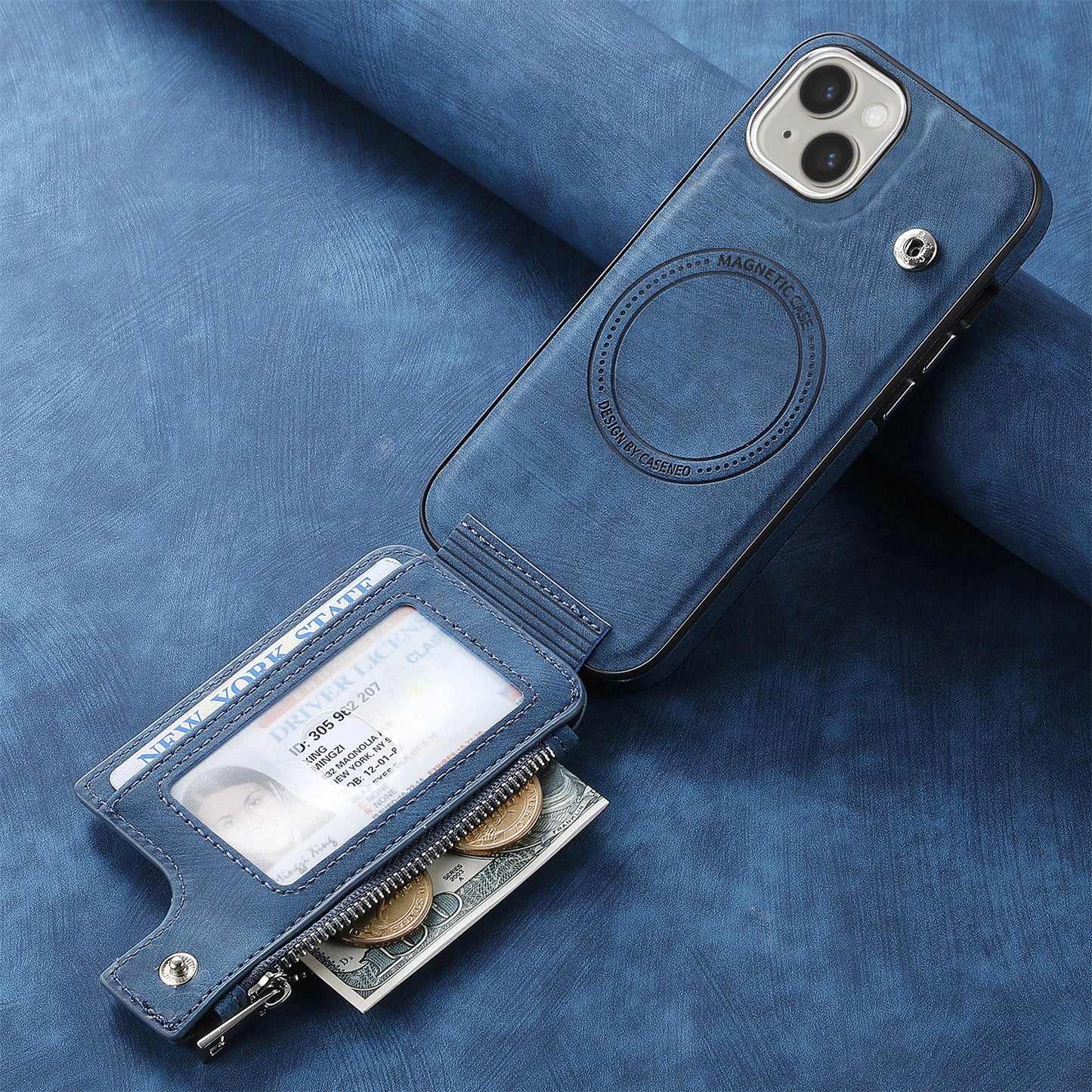 Versatile Magsafe Zipper Case for iPhone