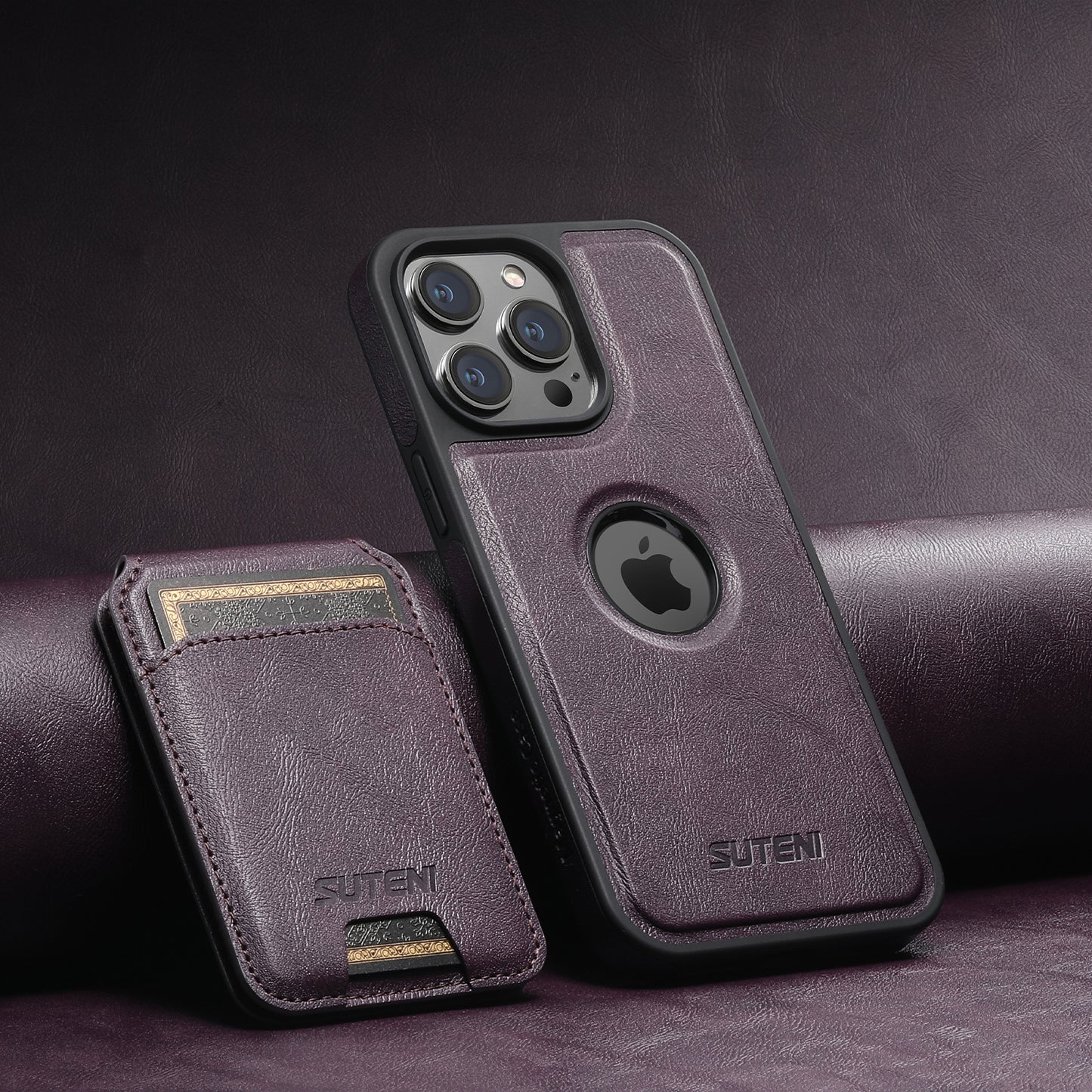 2 in 1 Magnetic Detachable Wallet Case for iPhone