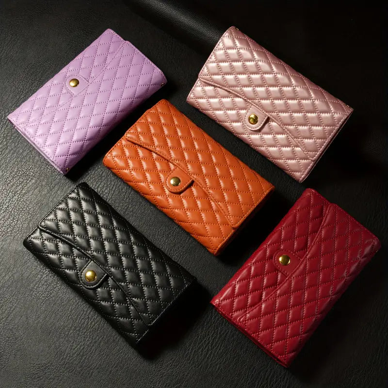 Crossbody Fashion Faux Leather Phone Case for Samsung Galaxy