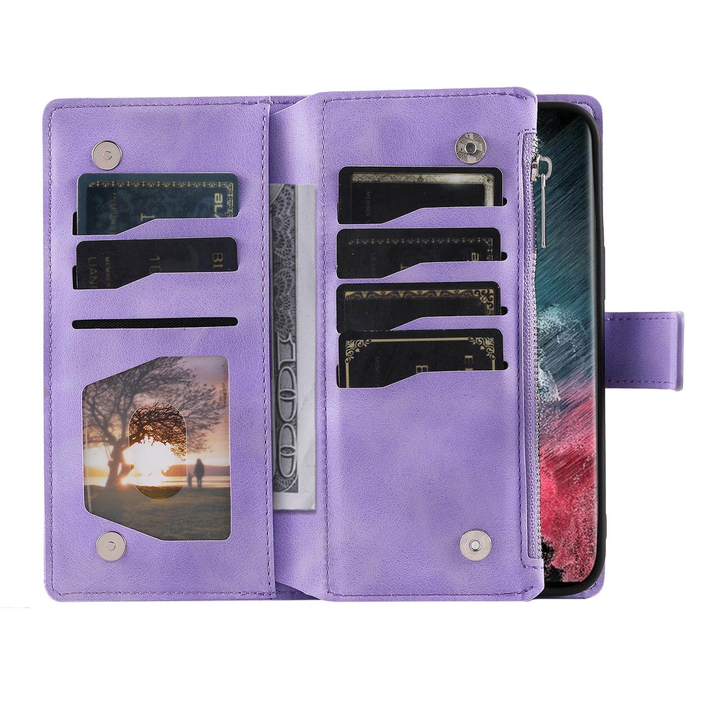 Mandala Wallet Flip Case for Samsung Galaxy