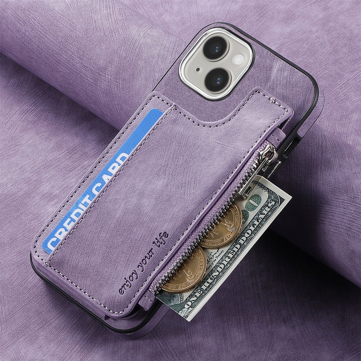 Versatile Magsafe Zipper Case for iPhone