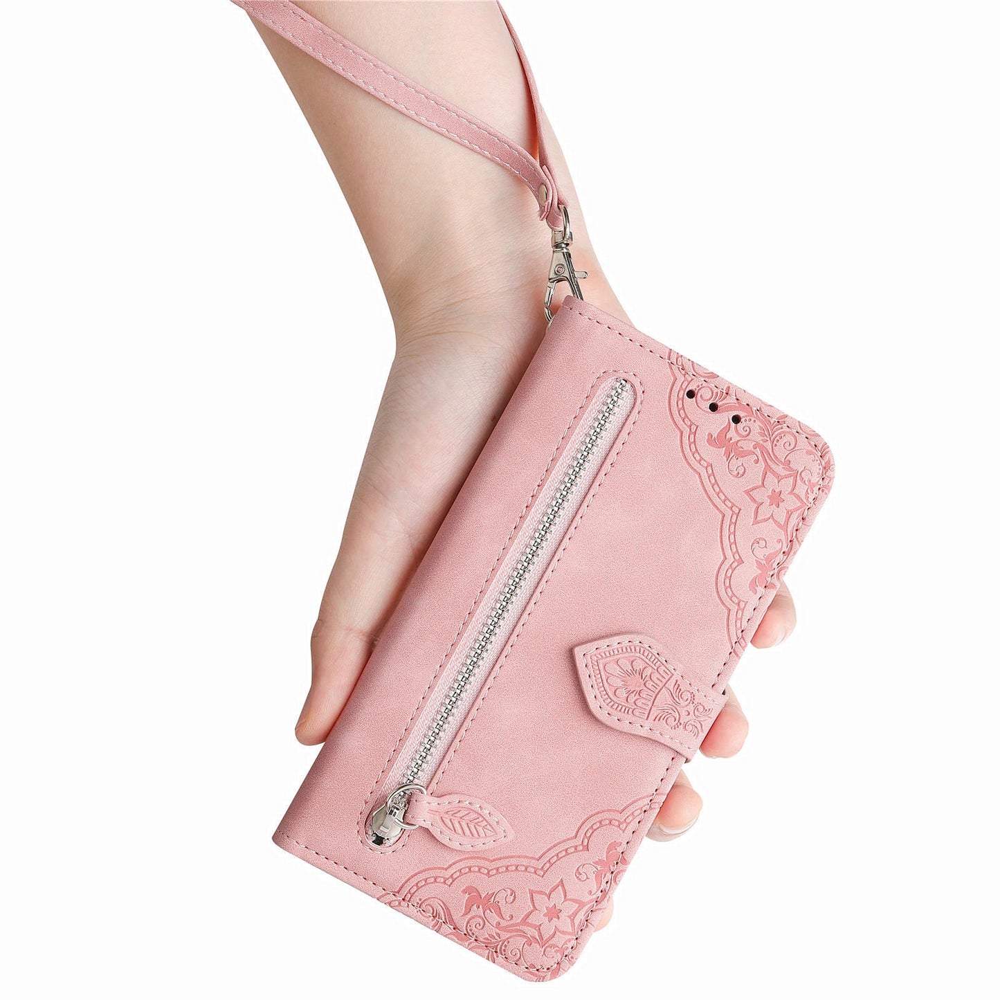 2-in-1 abnehmbare Leder-Brieftaschenhülle für Samsung Galaxy