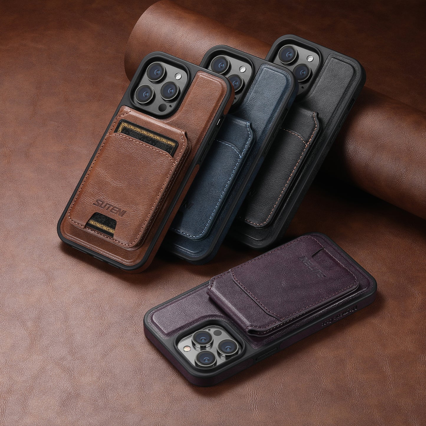 2 in 1 Magnetic Detachable Wallet Case for iPhone