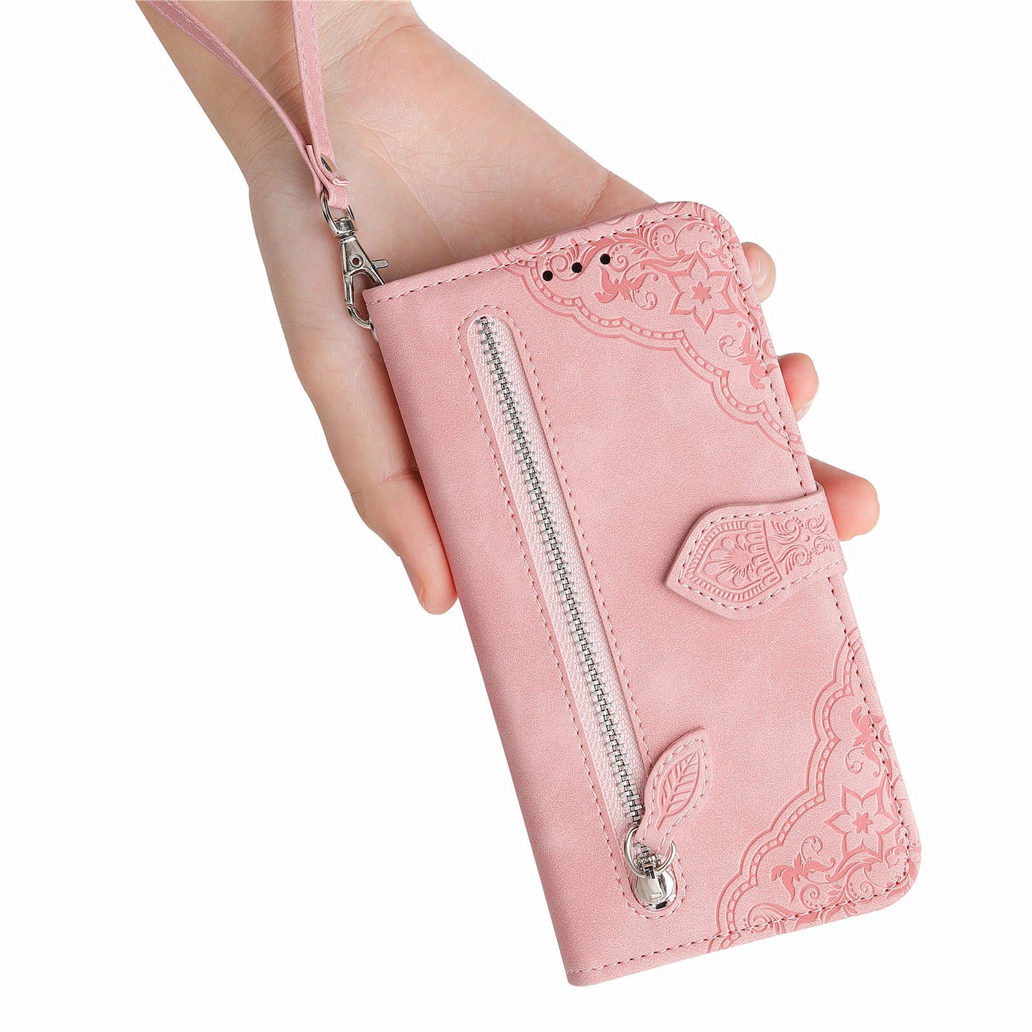2-in-1 abnehmbare Leder-Brieftaschenhülle für Samsung Galaxy