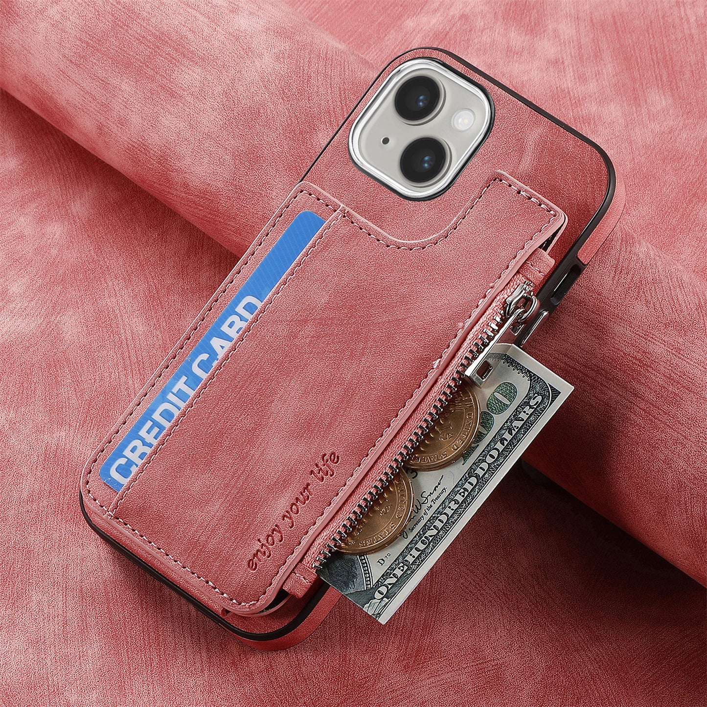 Versatile Magsafe Zipper Case for iPhone
