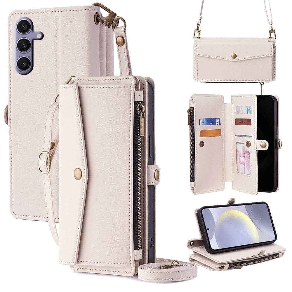 Versatile High-Capacity Wallet Phone Case for Samsung Galaxy