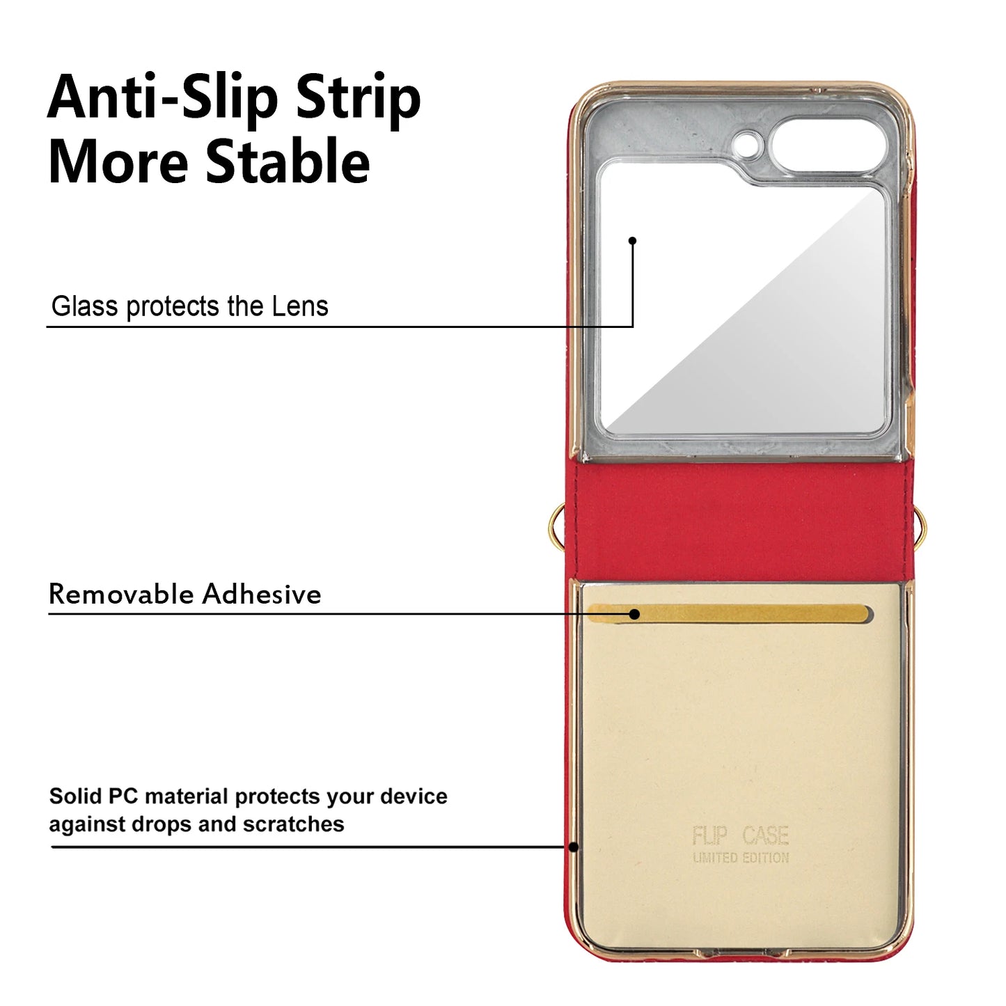 Bracelet Folding Shockproof Protective Case for Samsung Galaxy Z Flip