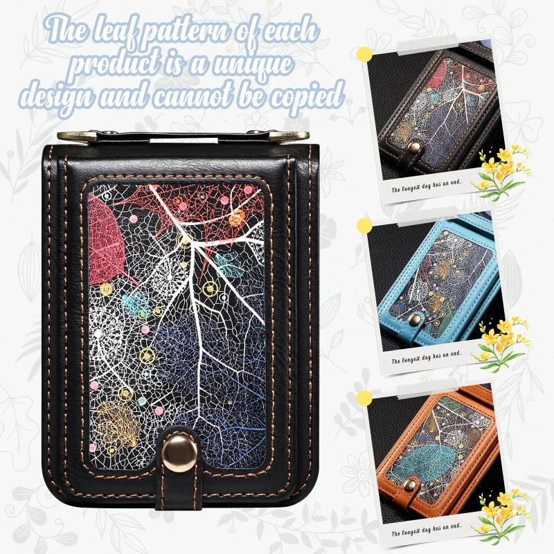 Luxury Brand Leather Crossbody Phone Case
