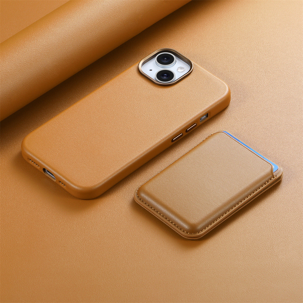 PURR Leather Detachable Wallet Phone Case with Magsafe for iPhone