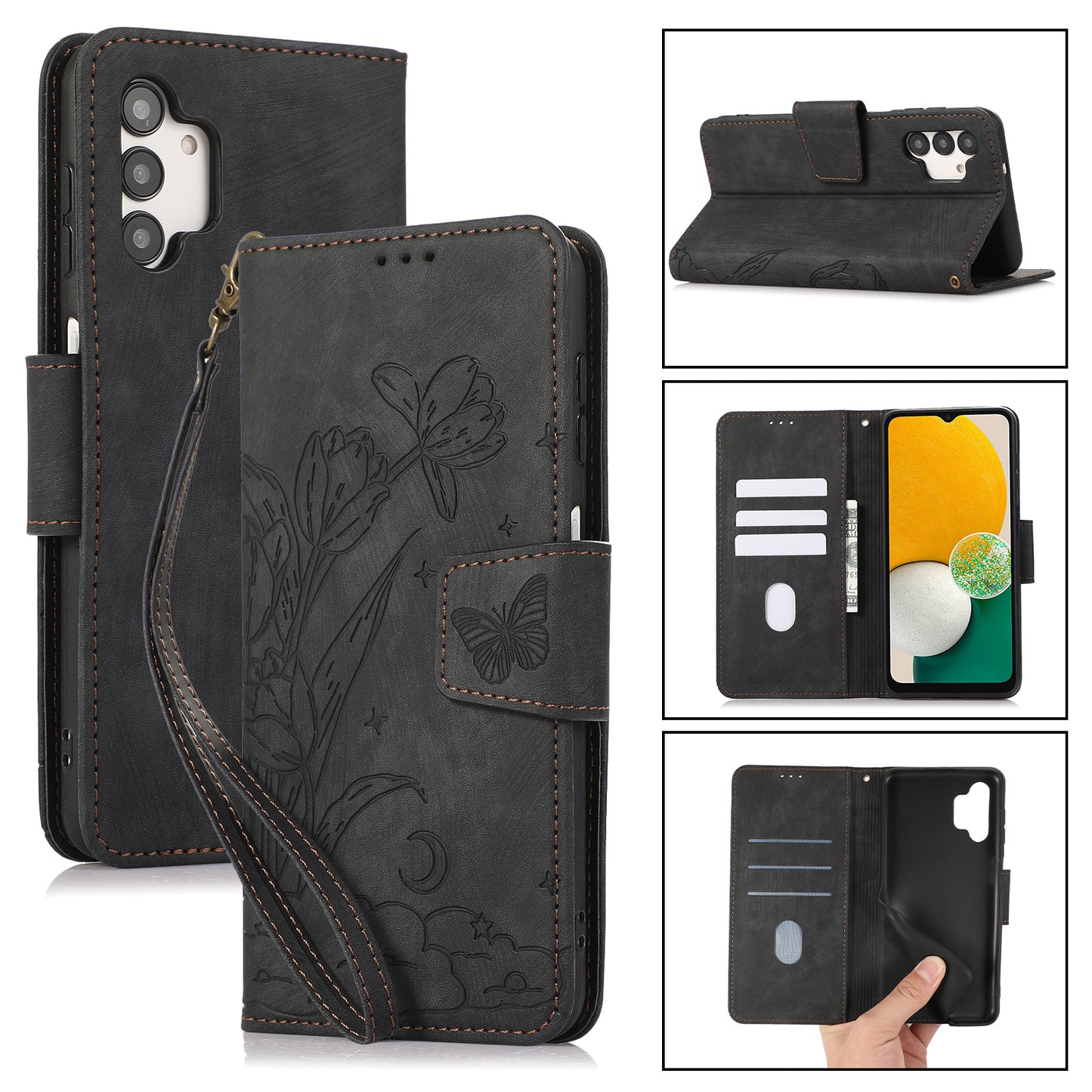 Leather Phone Case for Samsung Galaxy